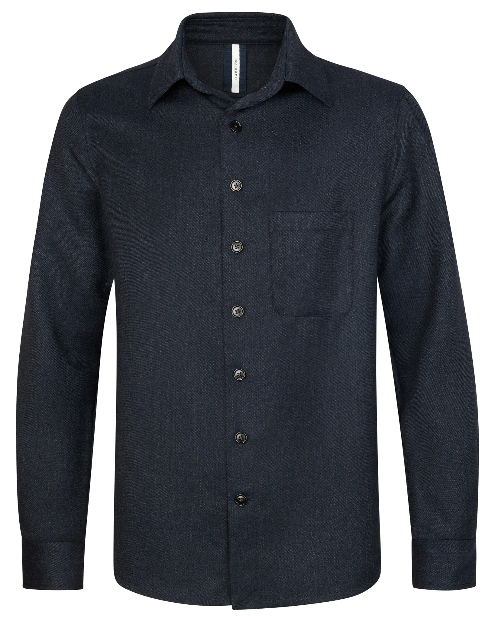 Profuomo Overshirt Blauw 112889-001-L
