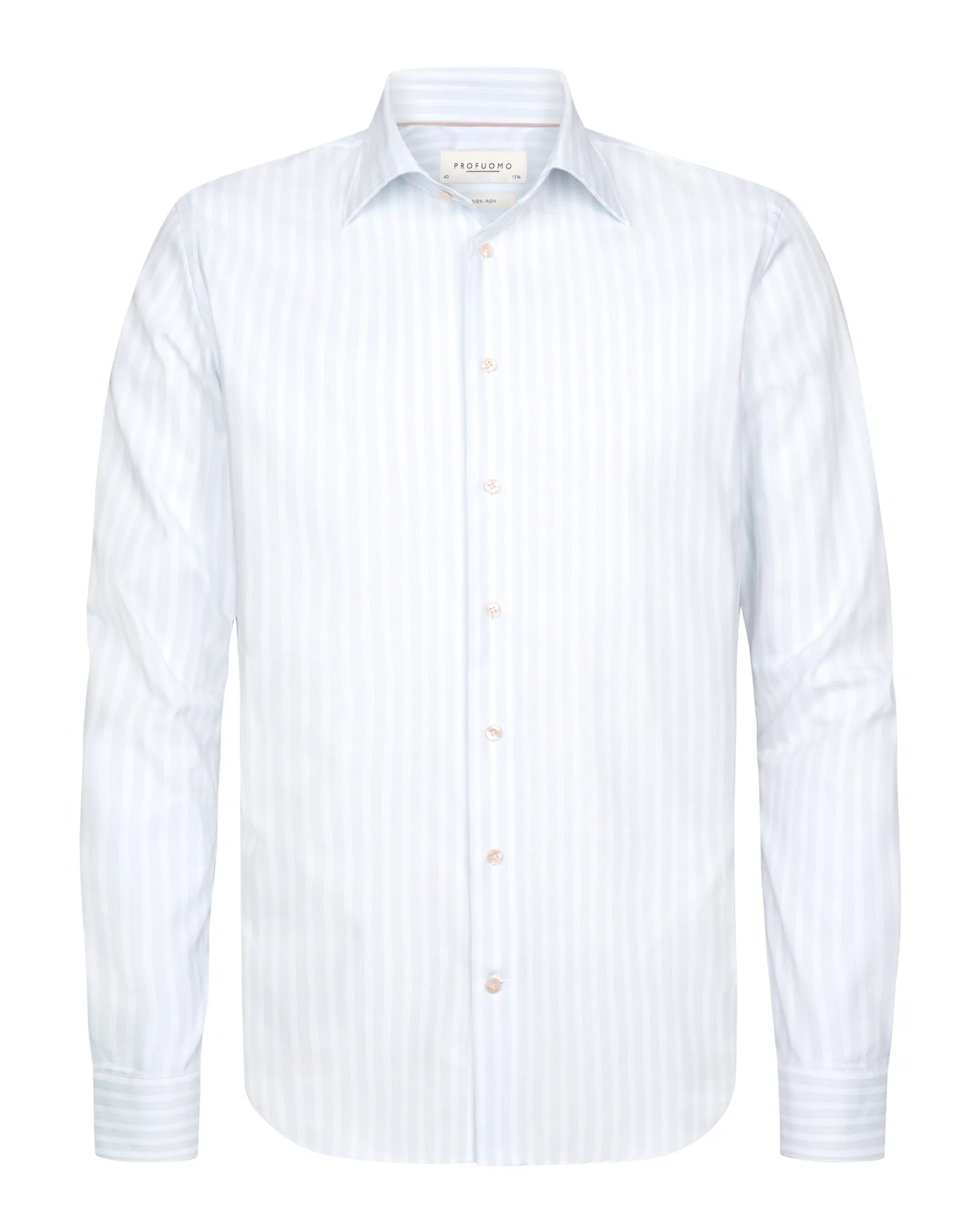 Profuomo Casual overhemd Licht blauw 112891-001-38