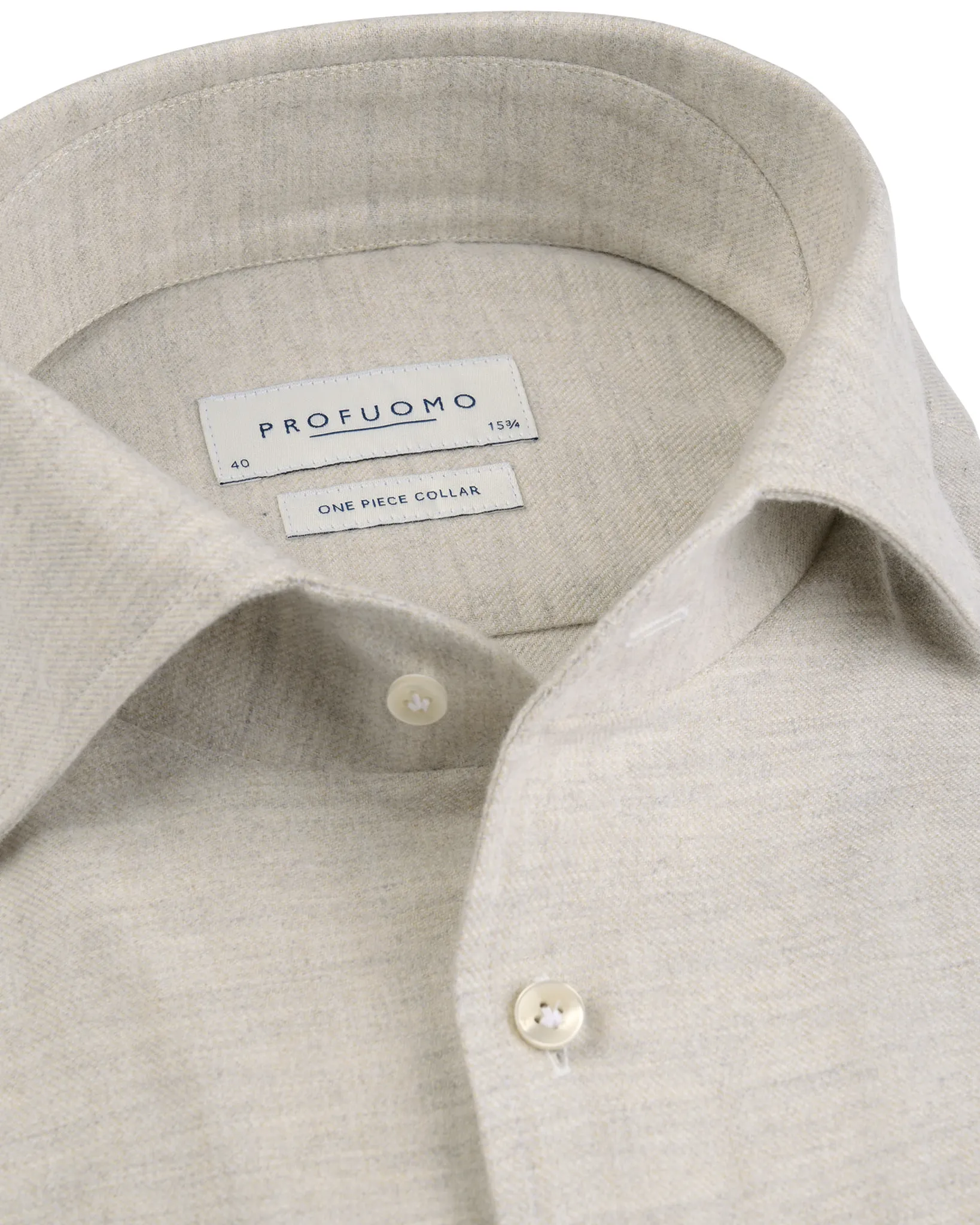 Profuomo Overhemd Beige 112905-001-38