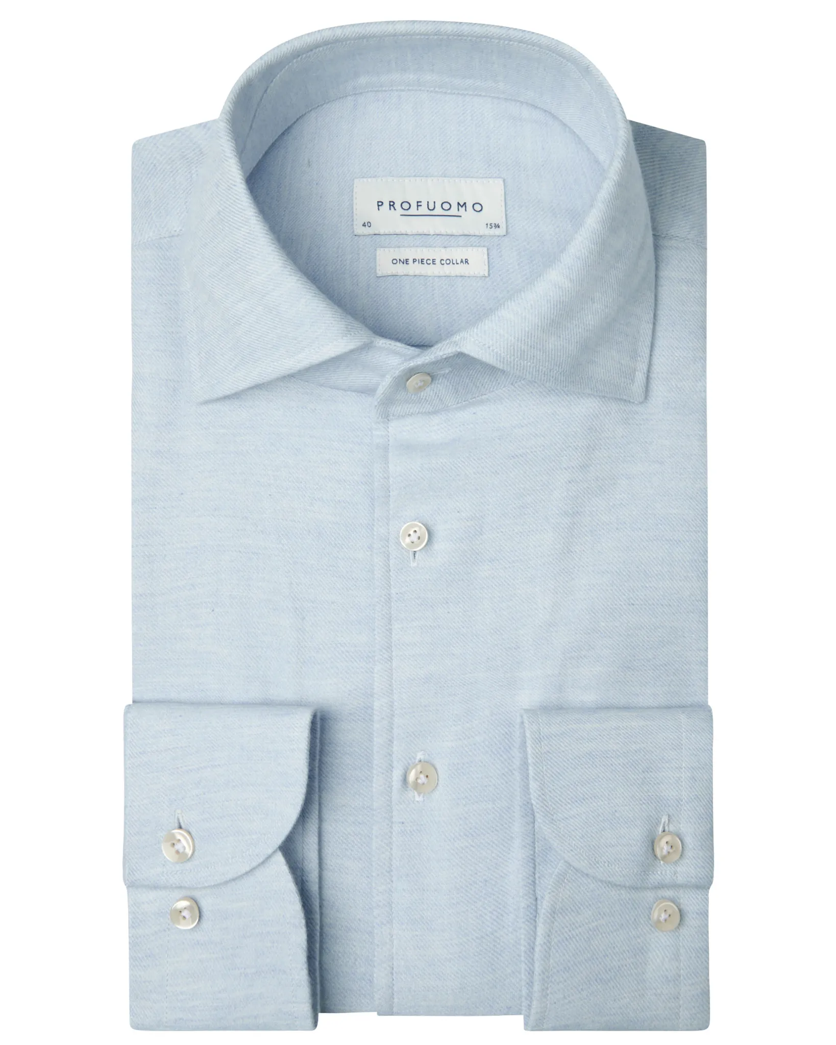 Profuomo Casual overhemd Licht blauw 112906-001-38