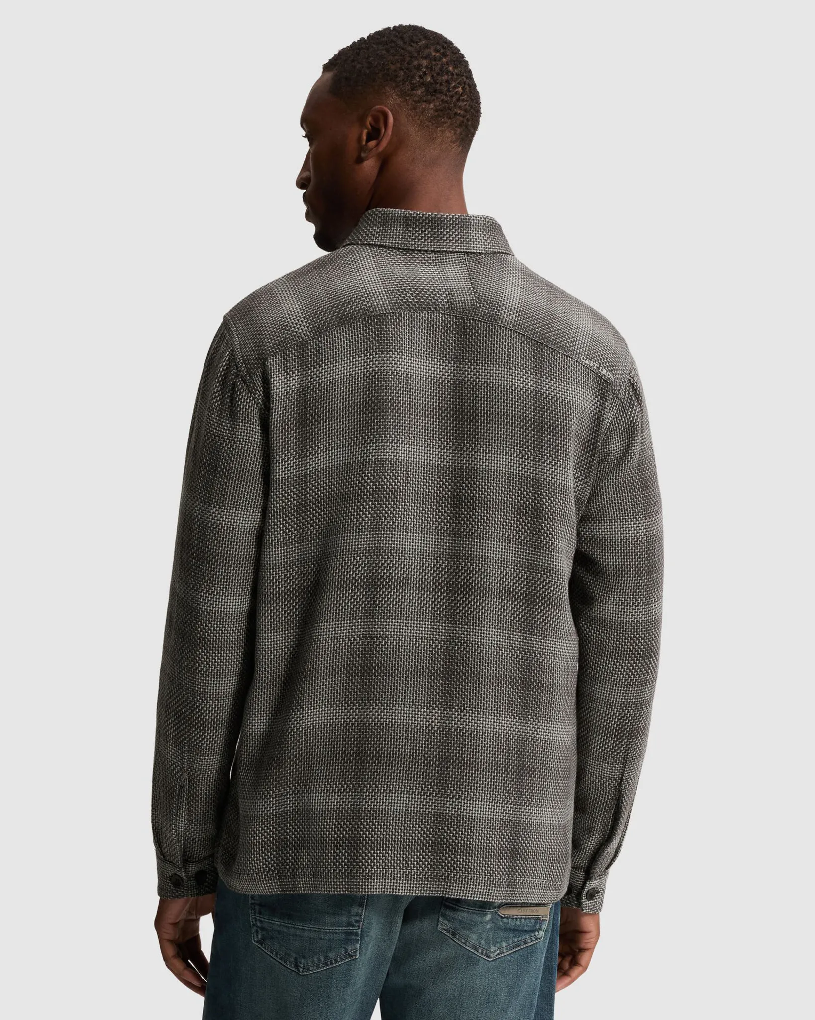 Cast Iron Casual overhemd Grijs 112944-001-L