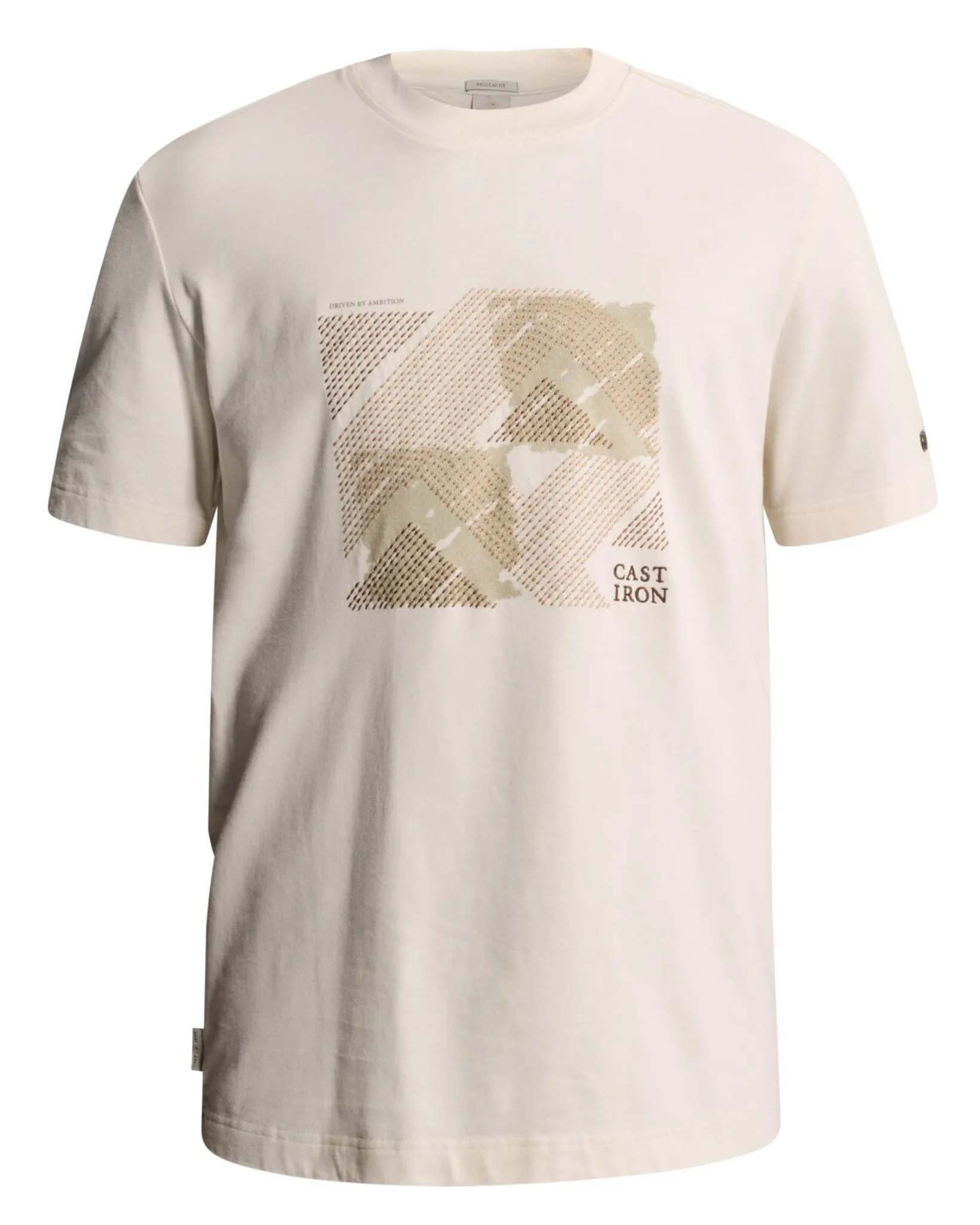 Cast Iron T-shirt Wit 112953-001-L
