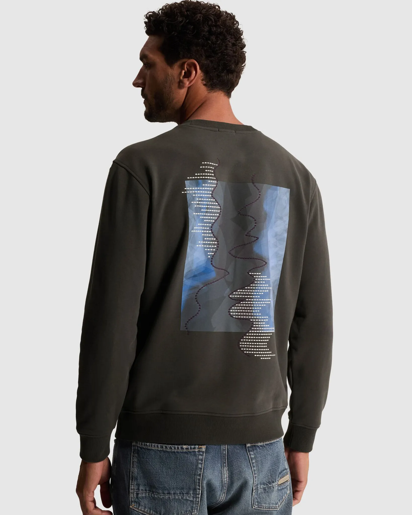 Cast Iron Sweater Grijs 112955-001-L