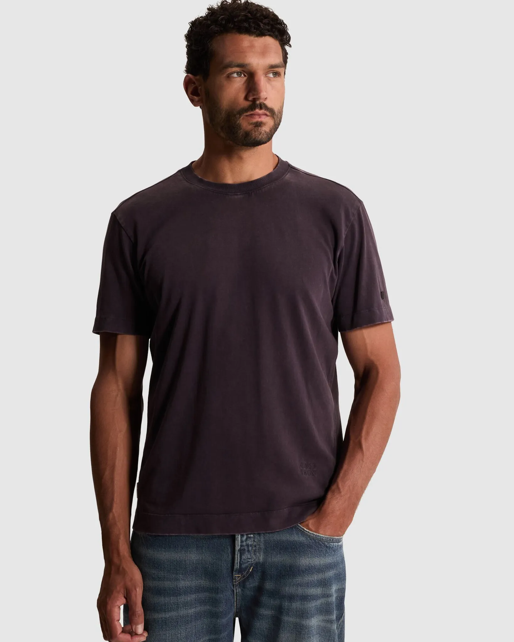 Cast Iron T-shirt Zwart 112962-001-L