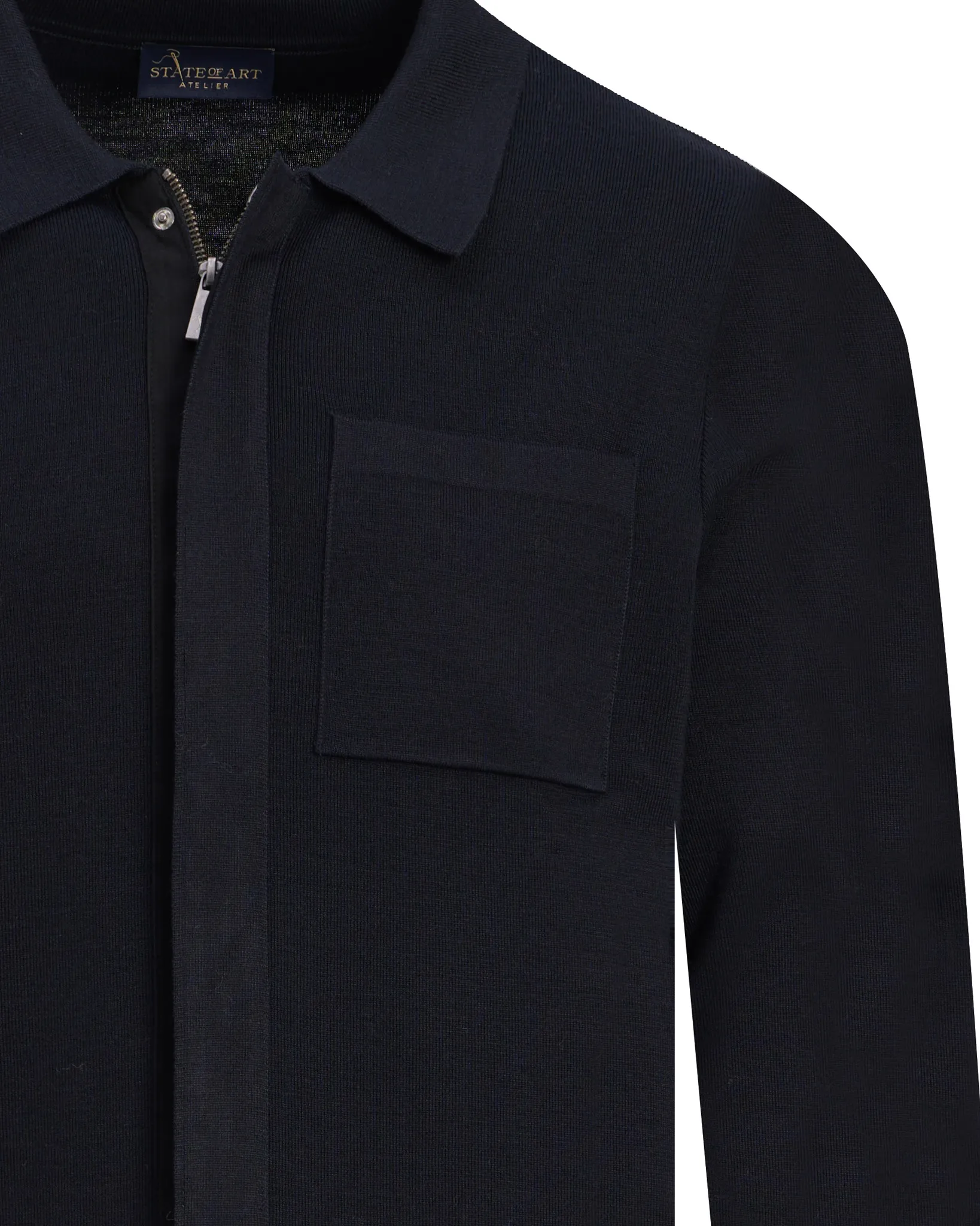 State of Art Vest Donker blauw 113004-001-L