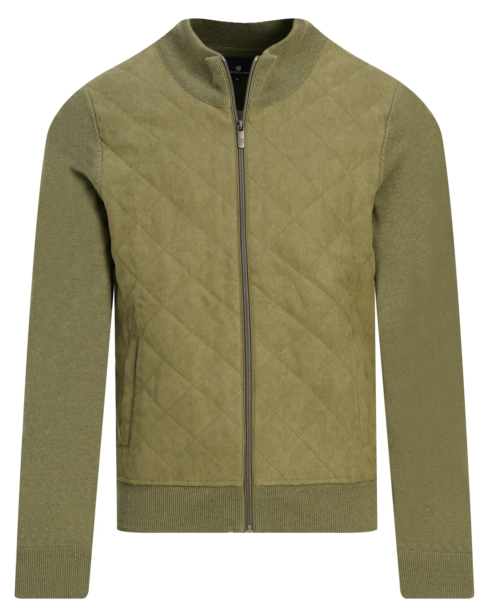 State of Art Vest Groen dessin 113014-001-L