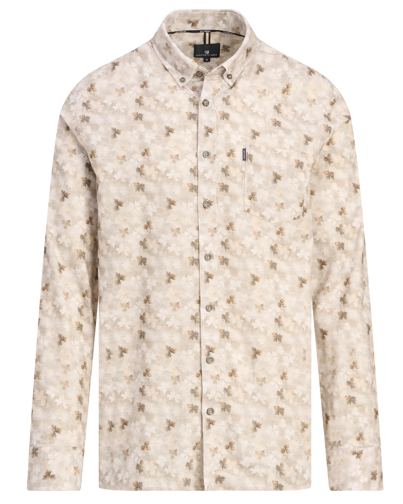 State of Art Casual overhemd Bruin 113022-001-L