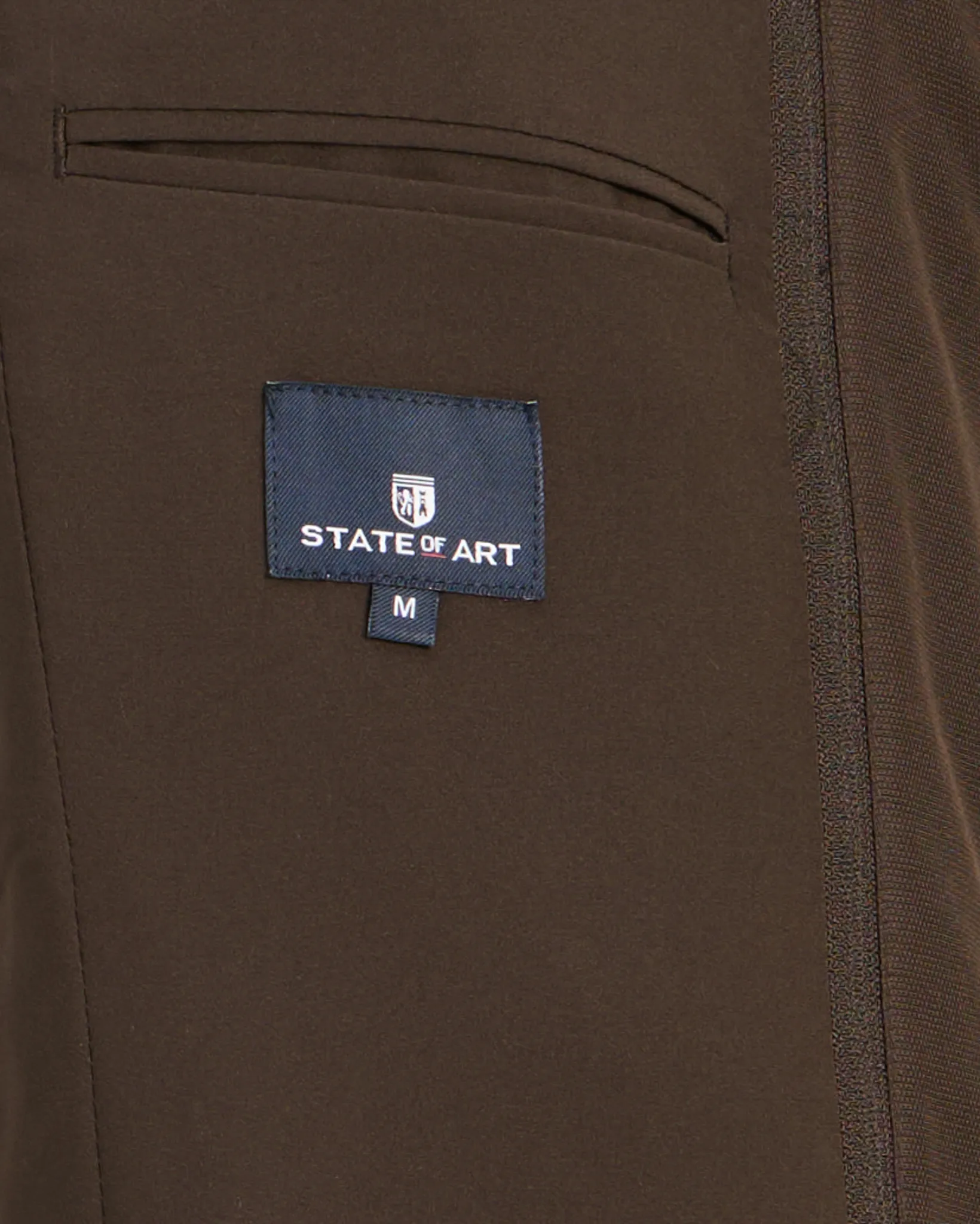 State of Art Overcoat Donker bruin 113025-001-4XL