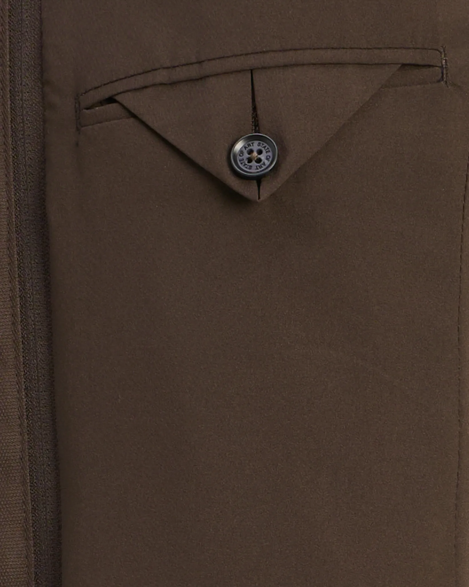 State of Art Overcoat Donker bruin 113025-001-4XL