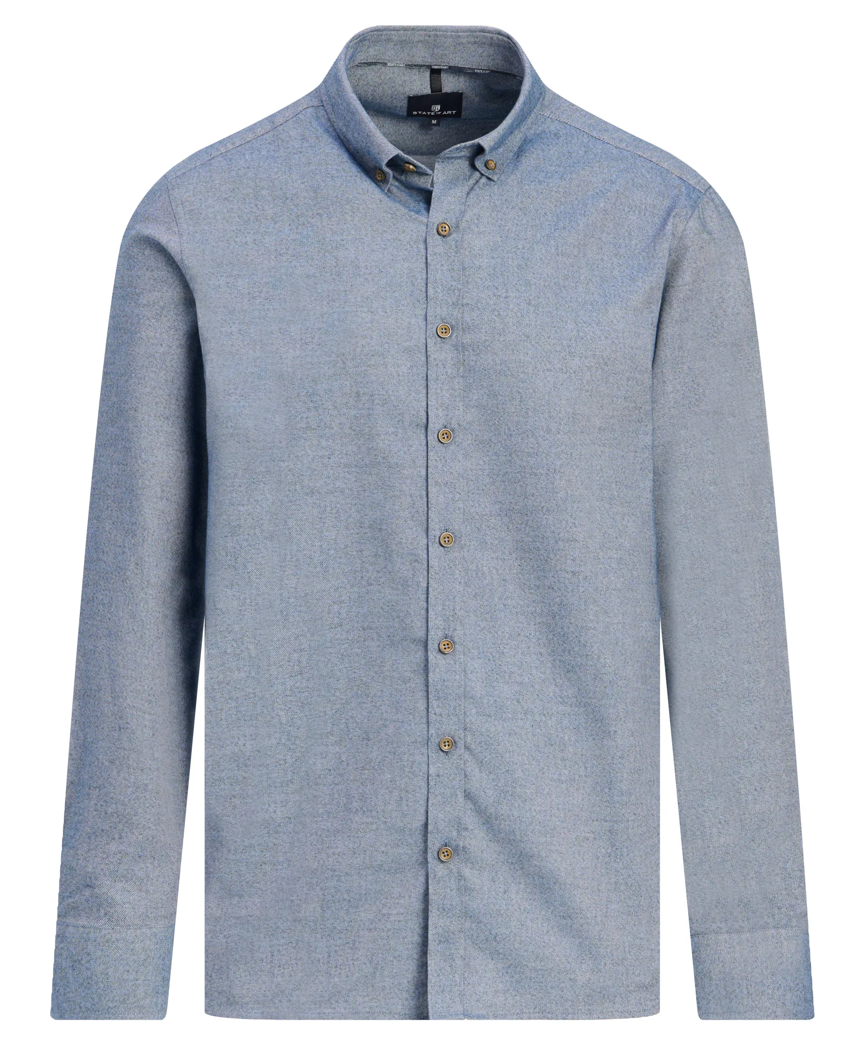 State of Art Casual overhemd Blauw dessin 113041-001-L