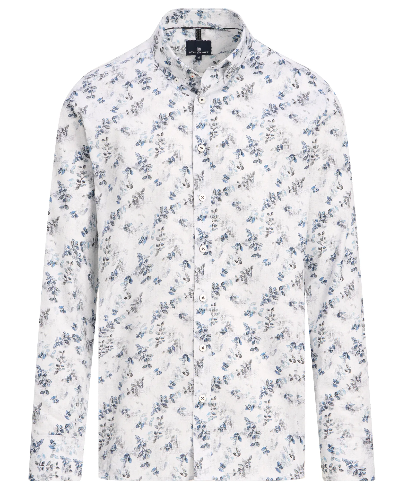 State of Art Casual overhemd Blauw 113042-001-L