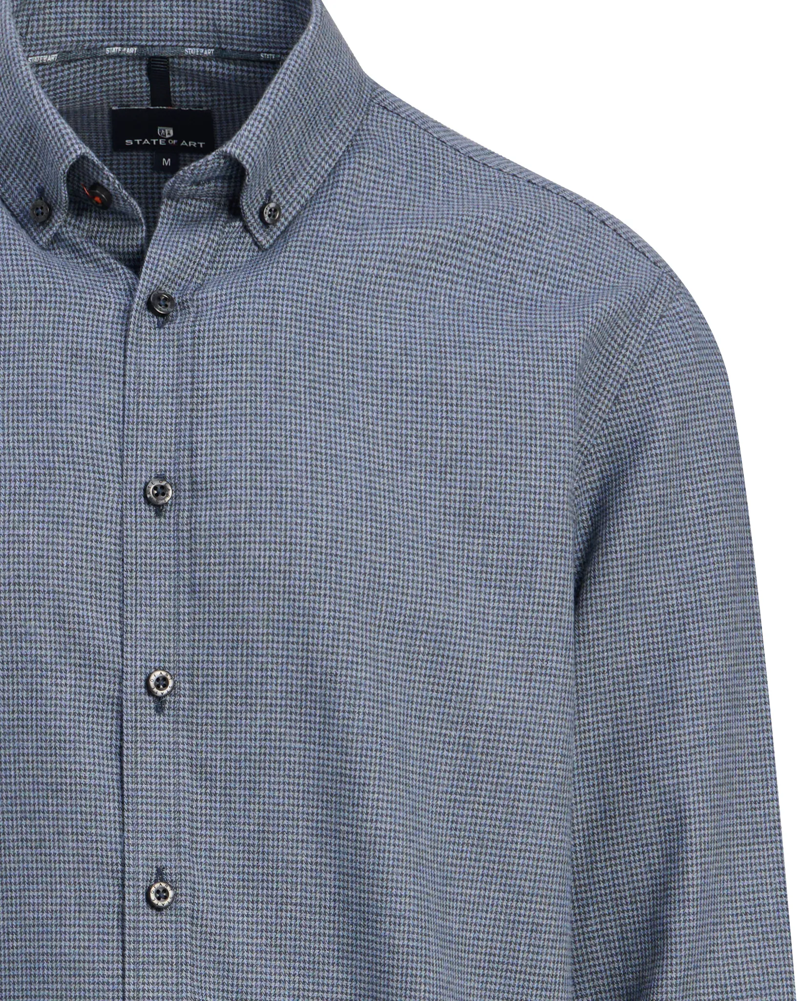 State of Art Casual overhemd Blauw 113045-001-4XL
