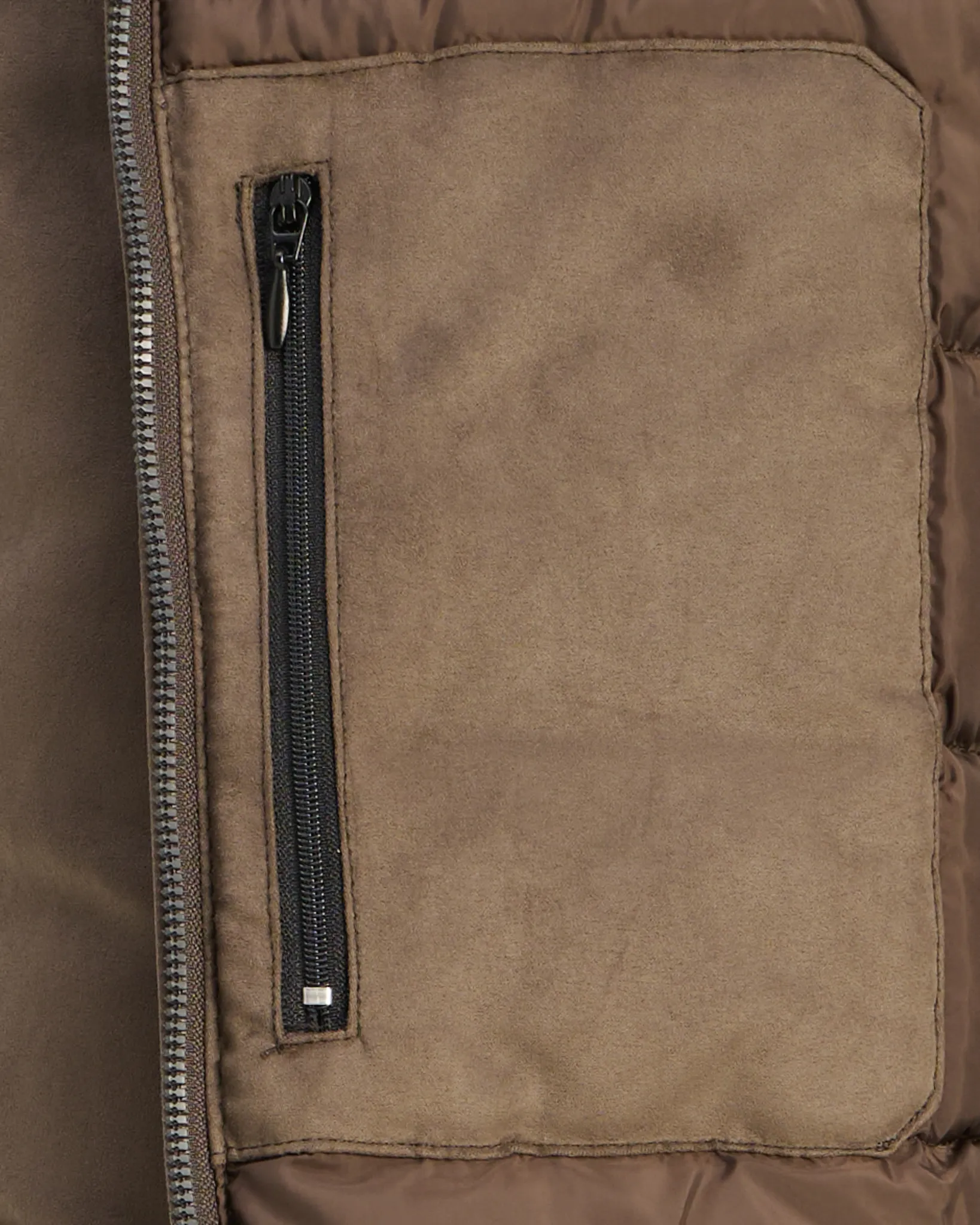 State of Art Gewatteerde jas Donker bruin 113050-001-4XL