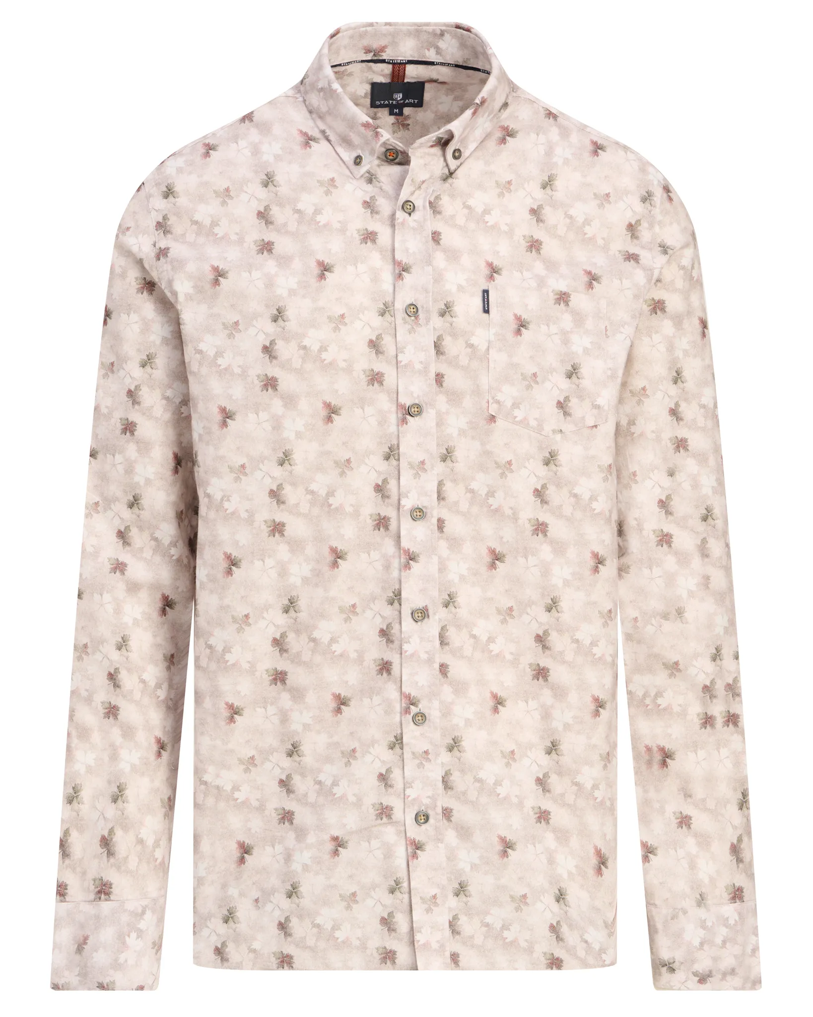 State of Art Casual overhemd Sand 113061-001-4XL