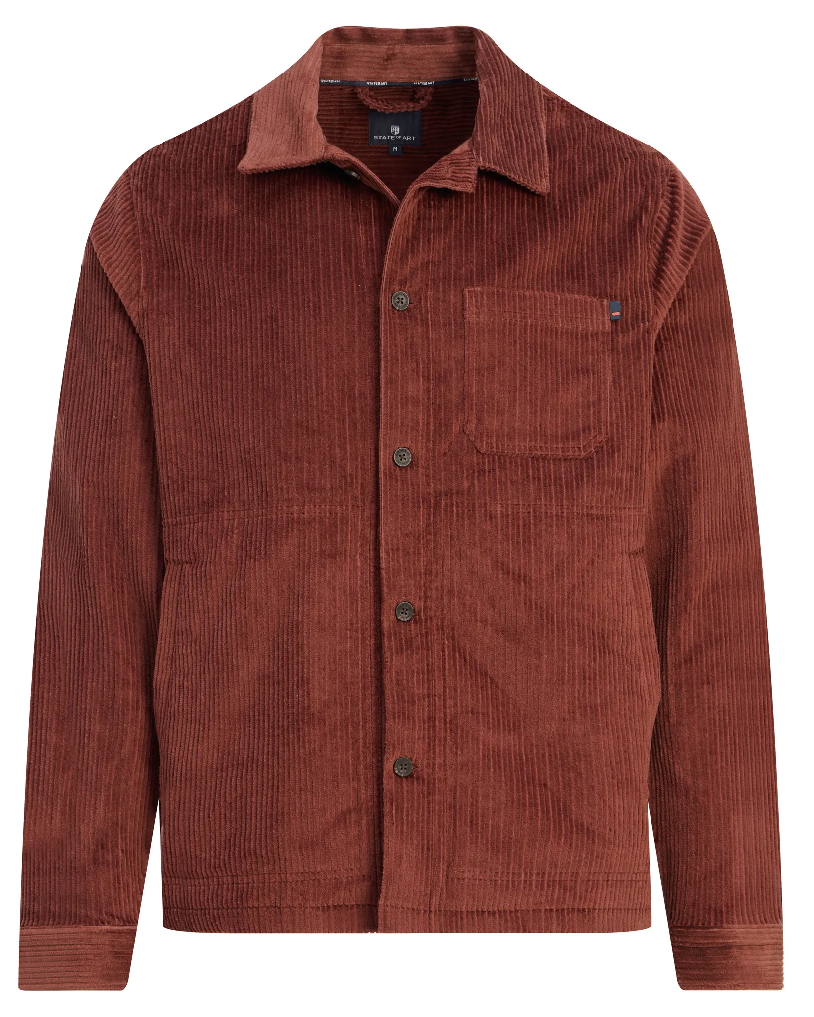 State of Art Casual overhemd Rood 113062-001-4XL