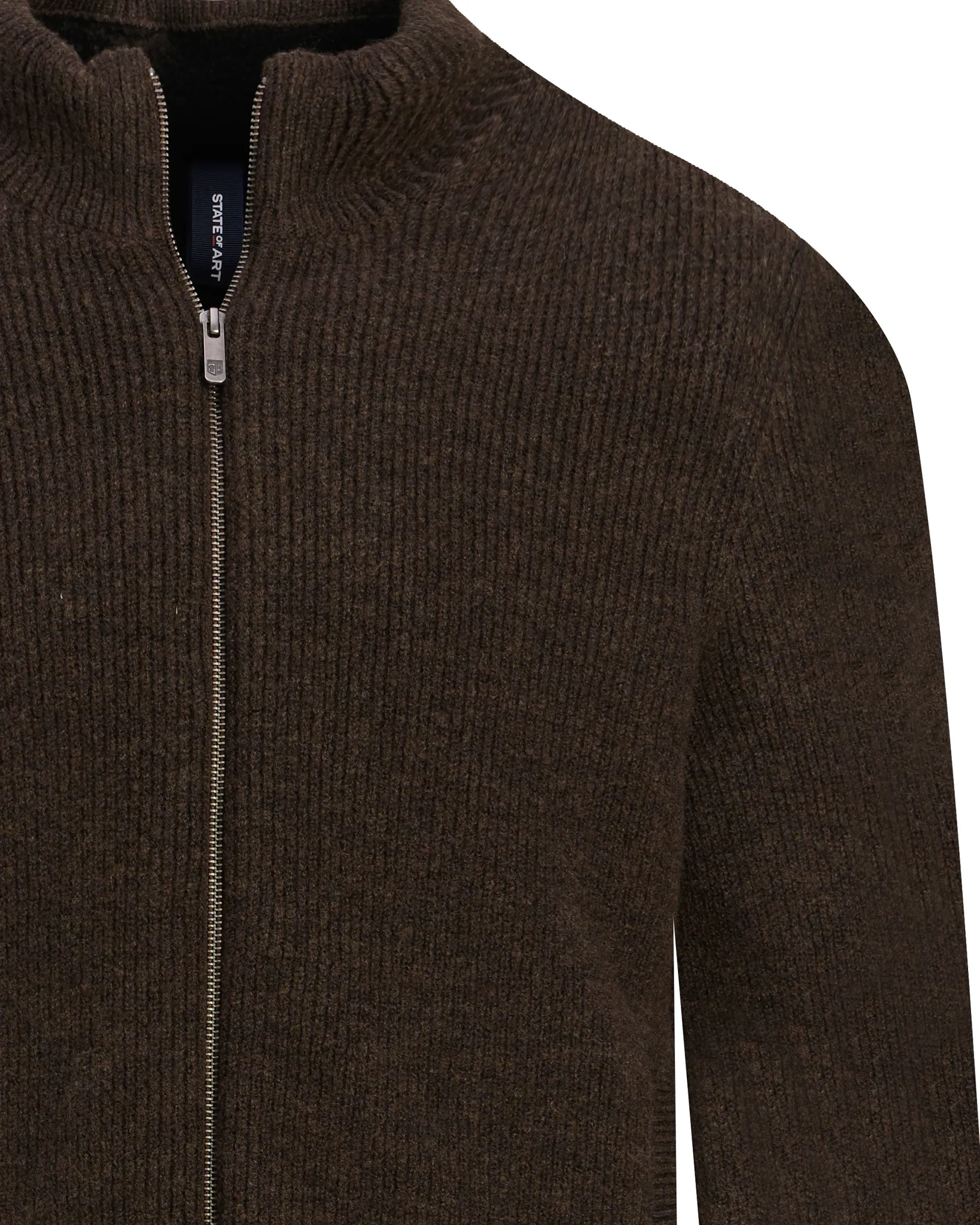 State of Art Vest Donker bruin 113066-001-L