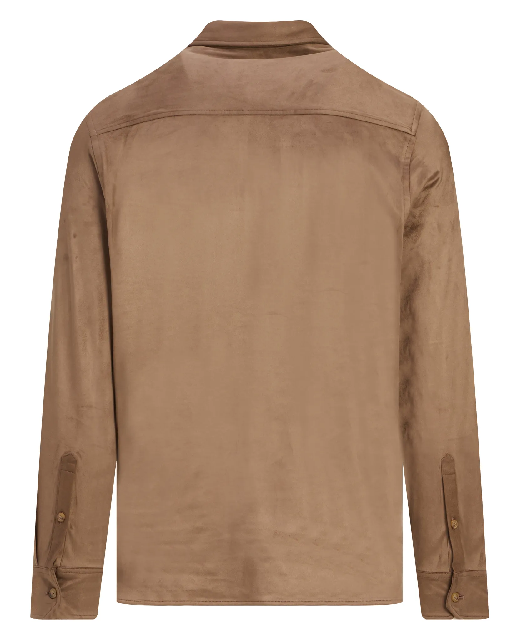 Bugatti clothing Casual overhemd Bruin 113101-001-L