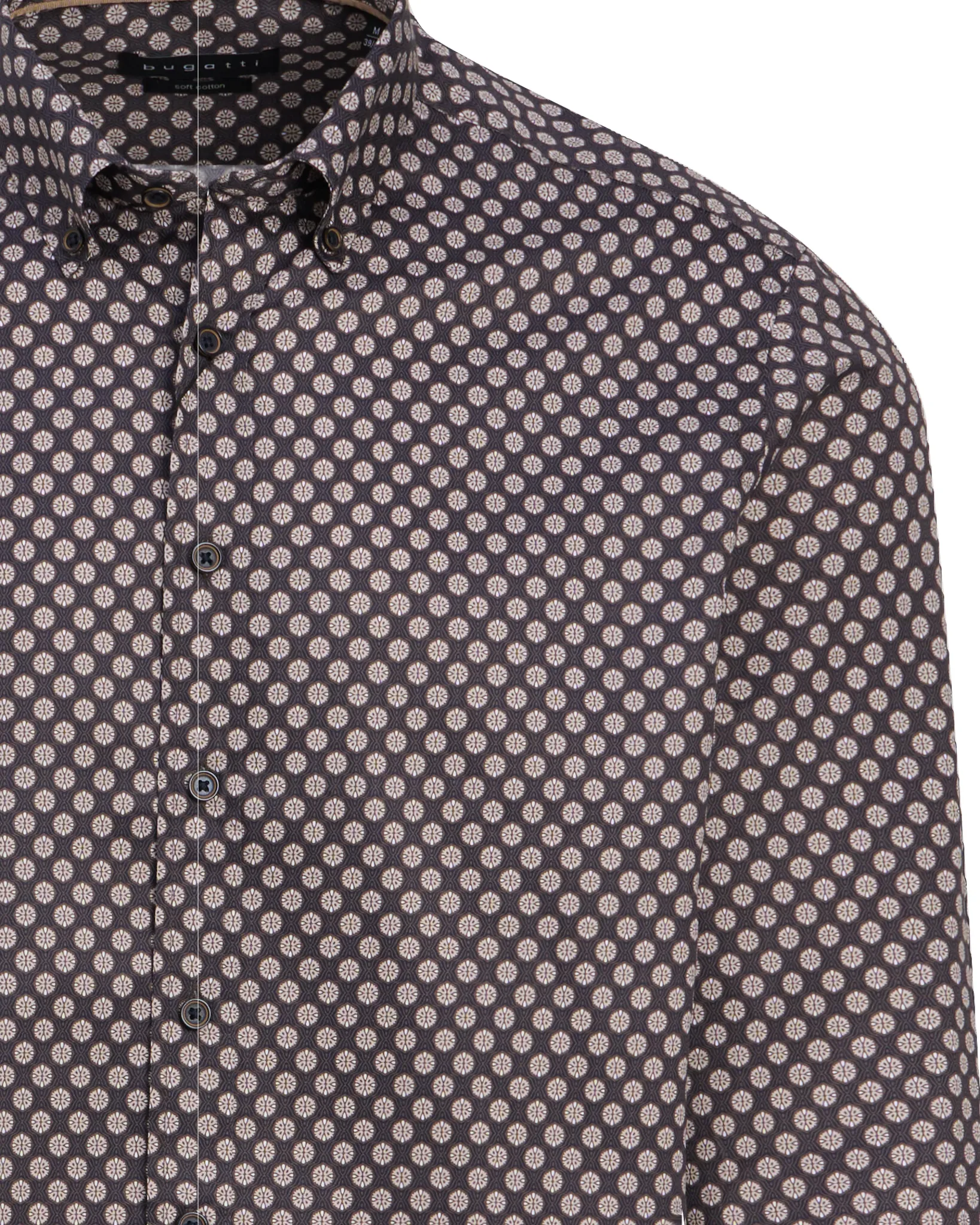 Bugatti clothing Casual overhemd Beige 113105-001-L