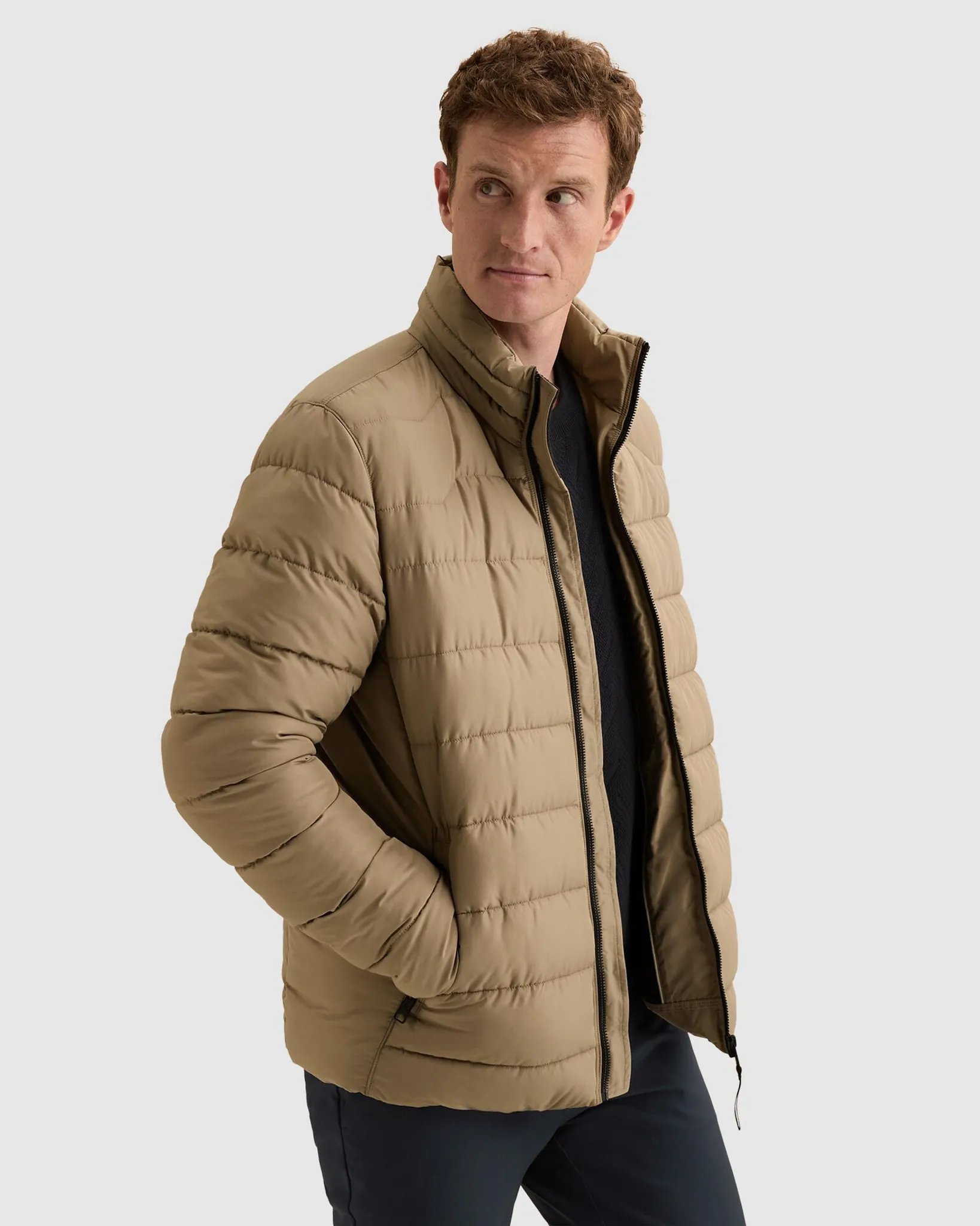 Vanguard Gewatteerde jas Crankchaser Beige 113122-001-L
