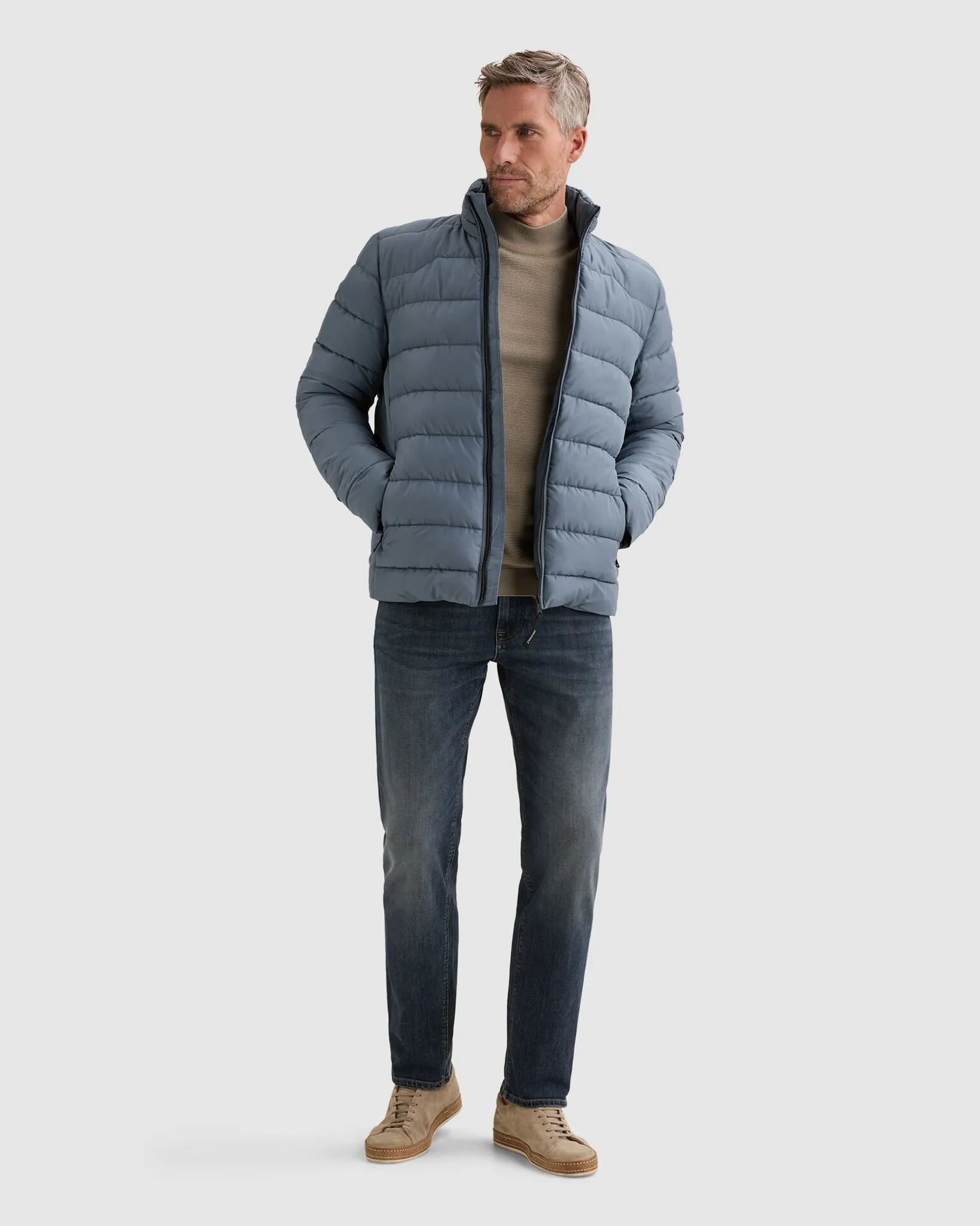 Vanguard Gewatteerde jas Crankchaser Blauw 113123-001-L
