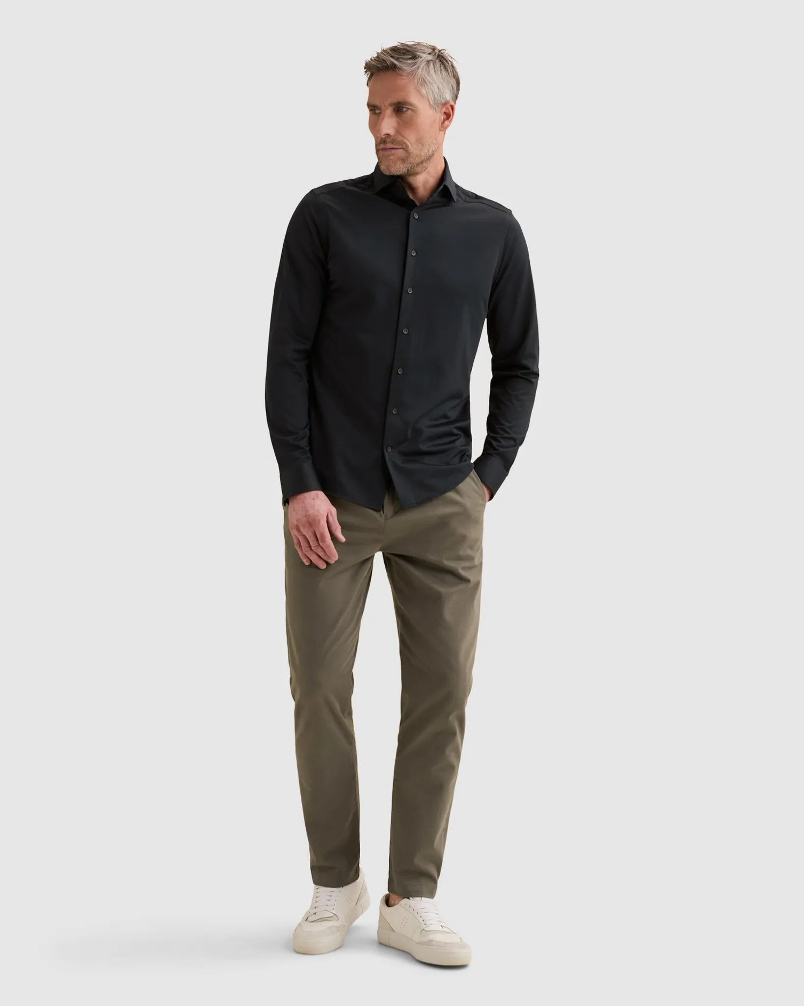 Vanguard Casual Overhemd Blauw 113125-001-L