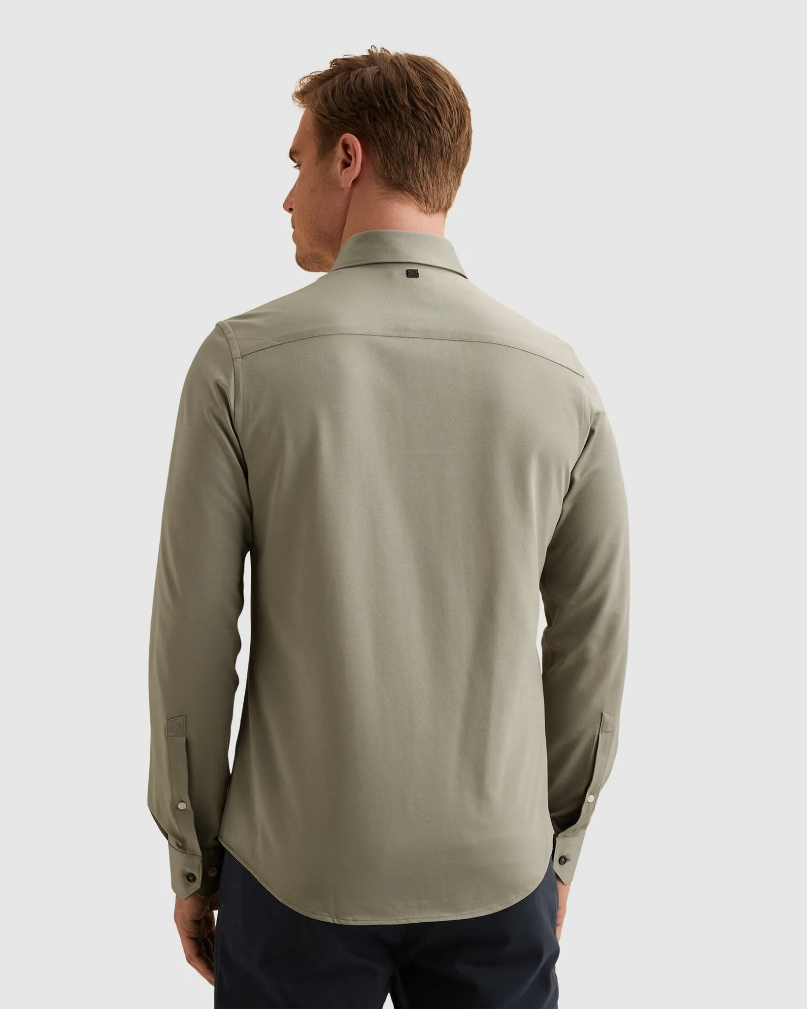Vanguard Casual Overhemd Groen 113126-001-L