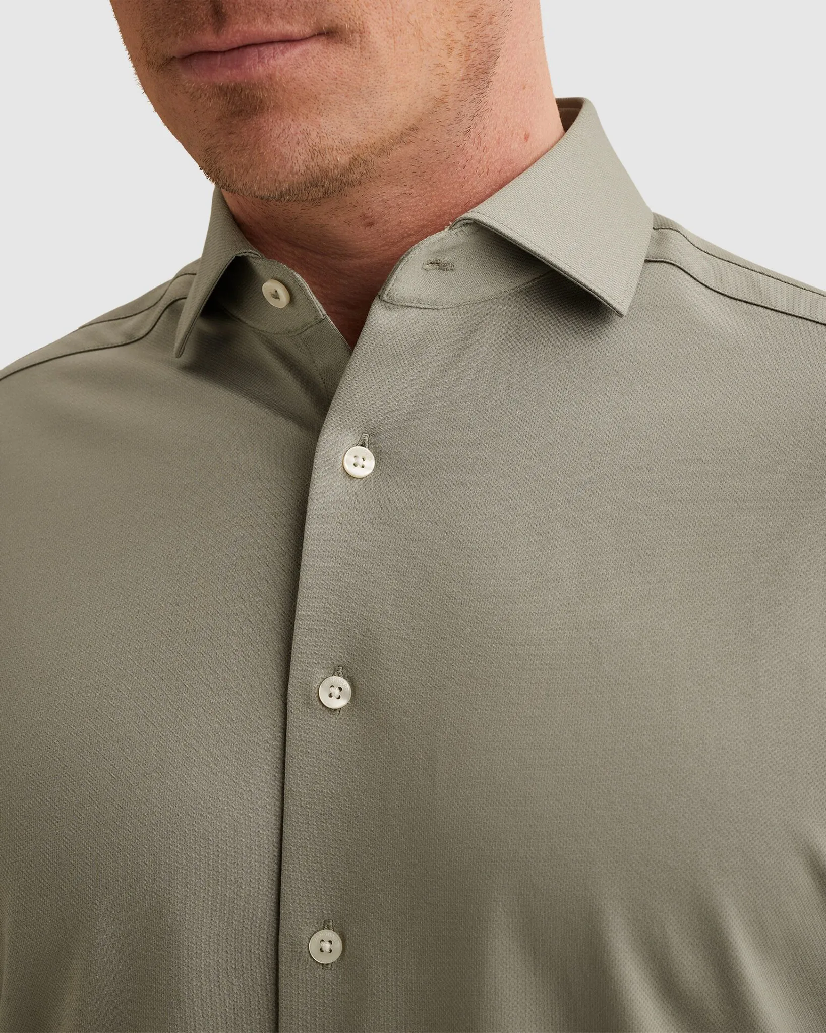 Vanguard Casual Overhemd Groen 113126-001-L