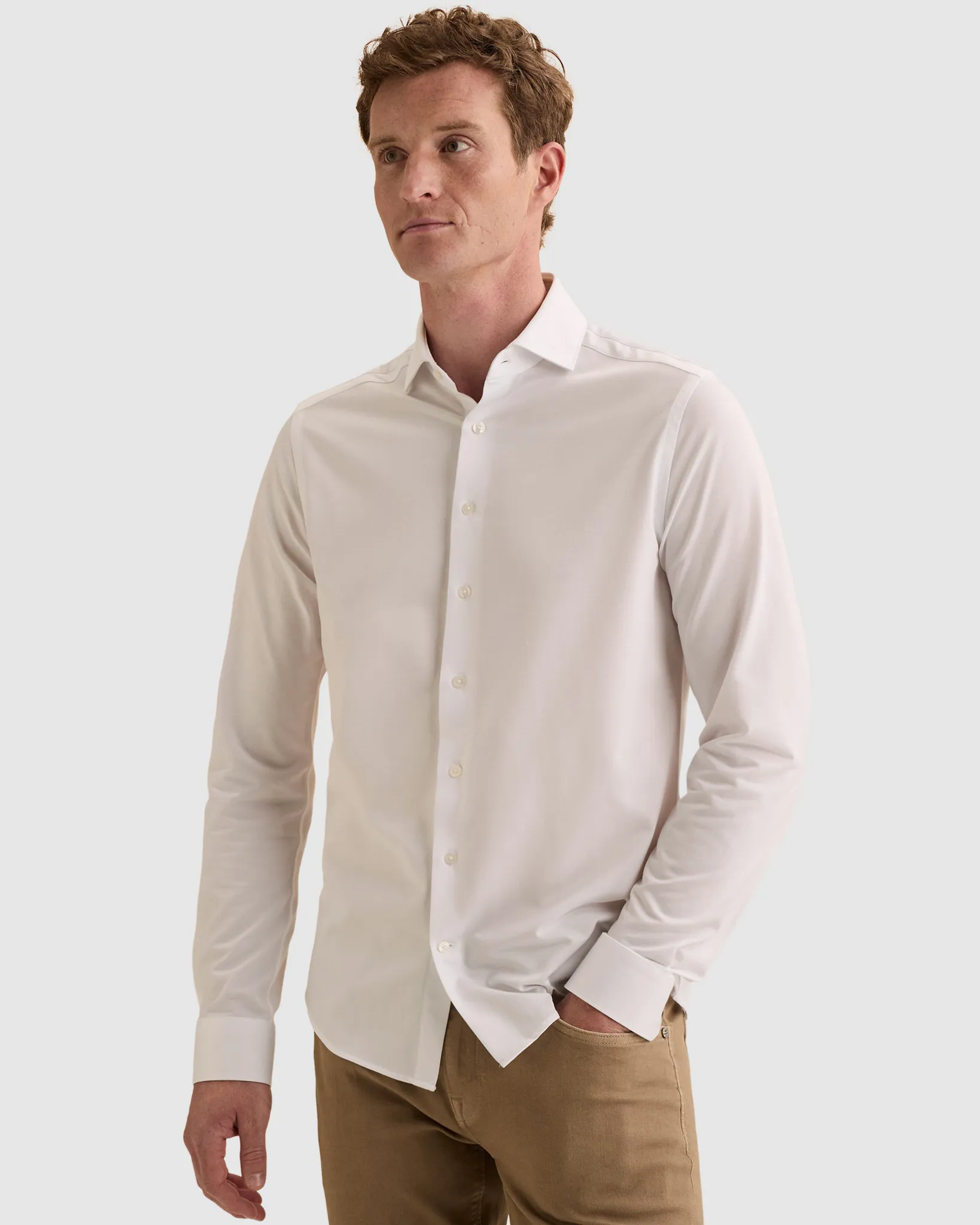 Vanguard Casual overhemd Wit 113127-001-L