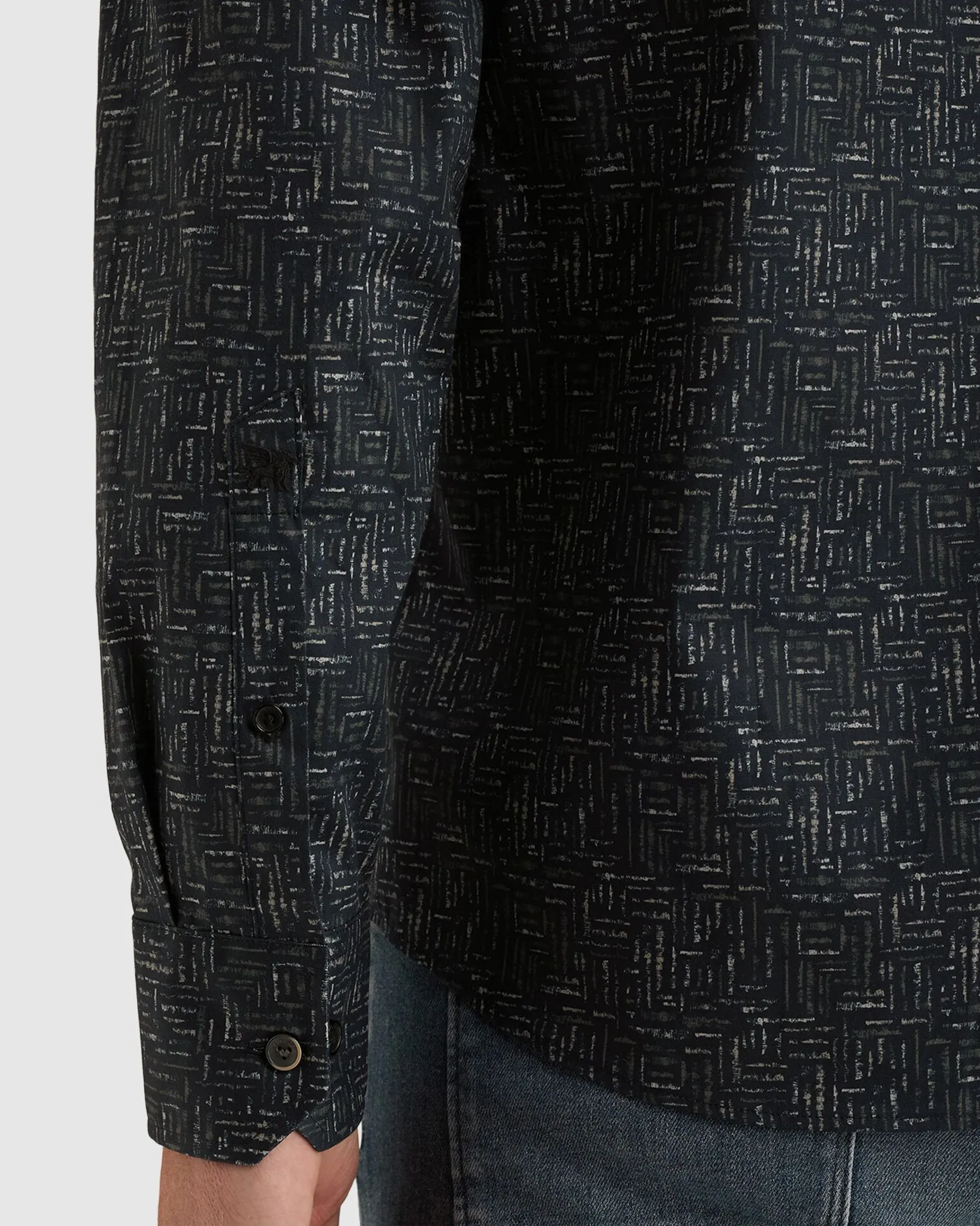 Vanguard Casual overhemd Blauw 113134-001-M