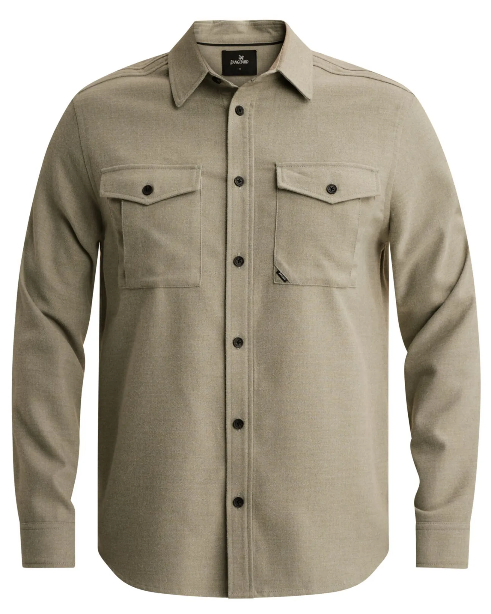 Vanguard Casual overhemd Groen 113139-001-M