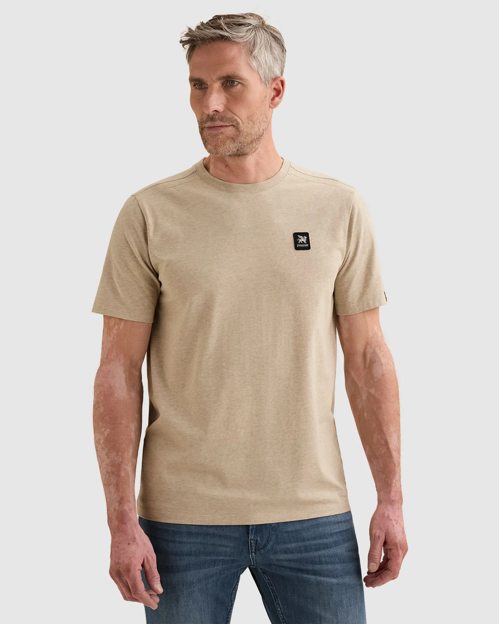 Vanguard T-shirt Zilver 113148-001-M