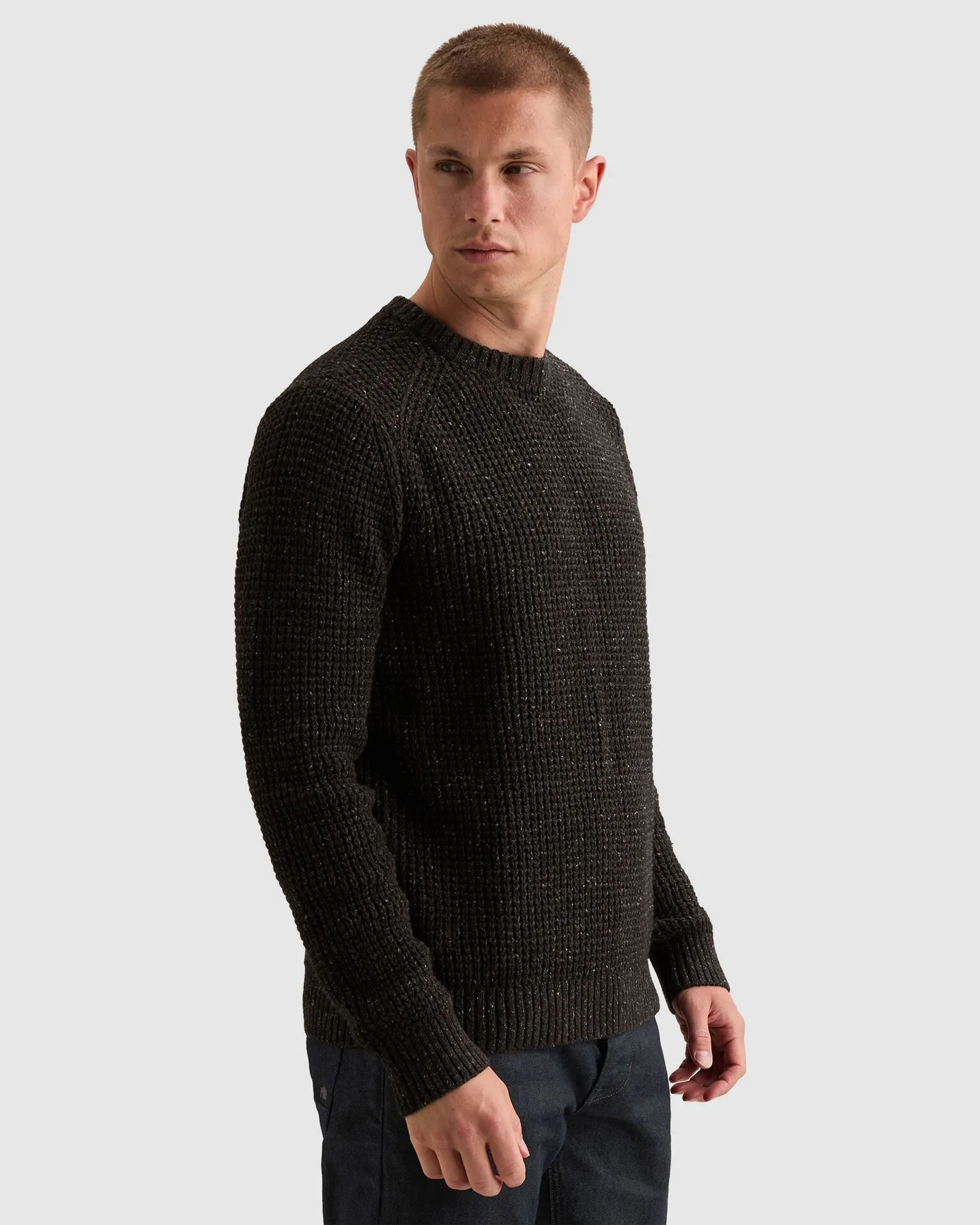 PME Legend Trui ronde hals Grijs 113216-001-L