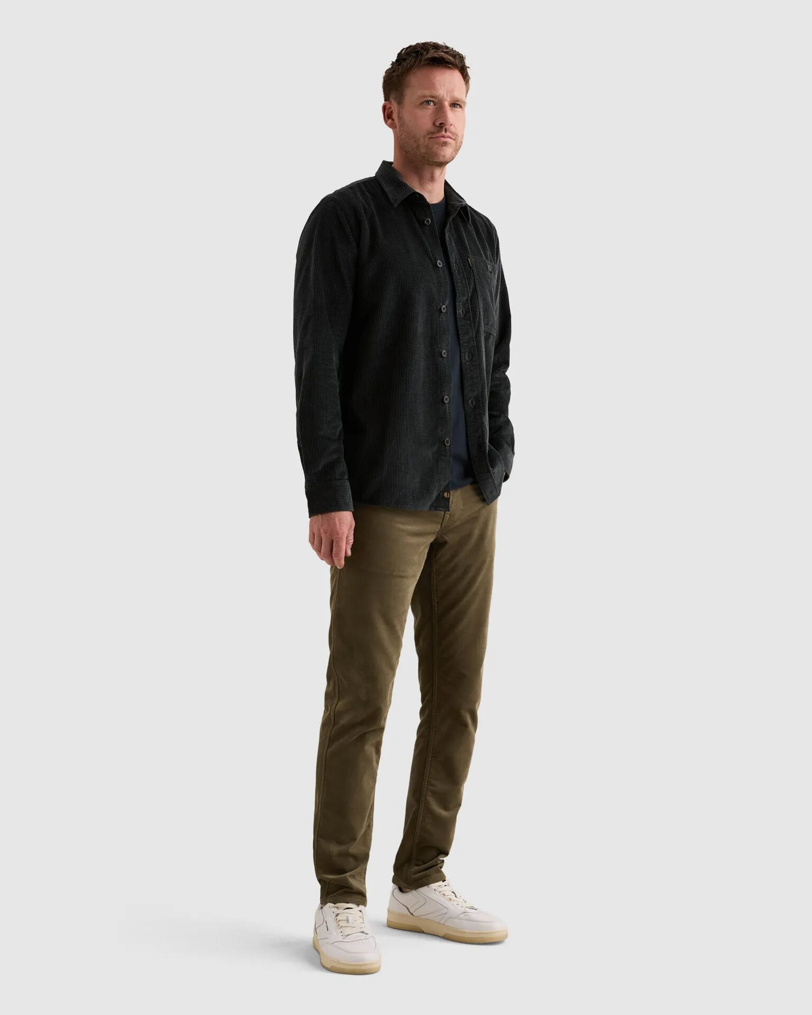 PME Legend Casual overhemd Blauw 113222-001-L