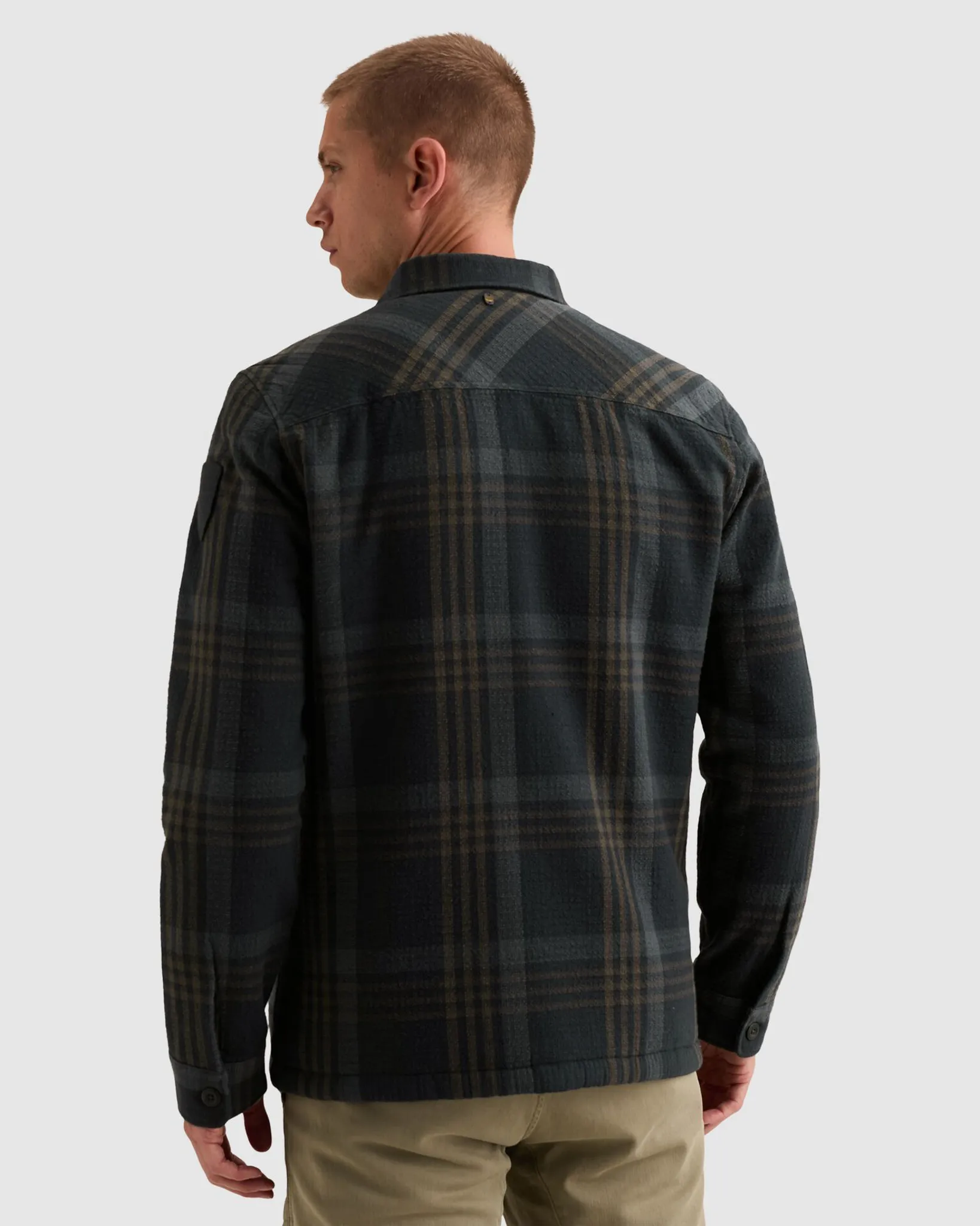 PME Legend Casual overhemd Blauw 113224-001-L