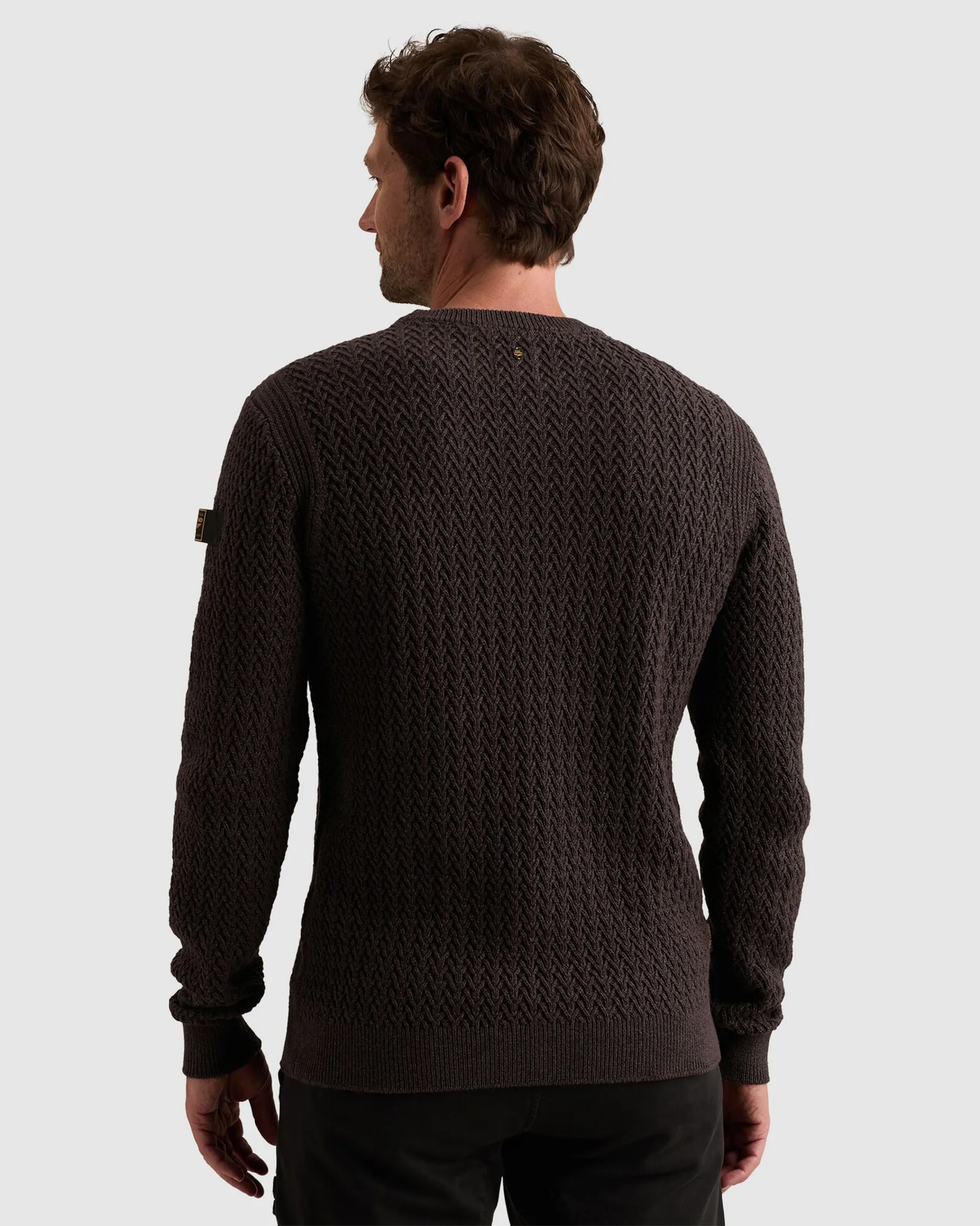 PME Legend Trui ronde hals Paars 113234-001-L