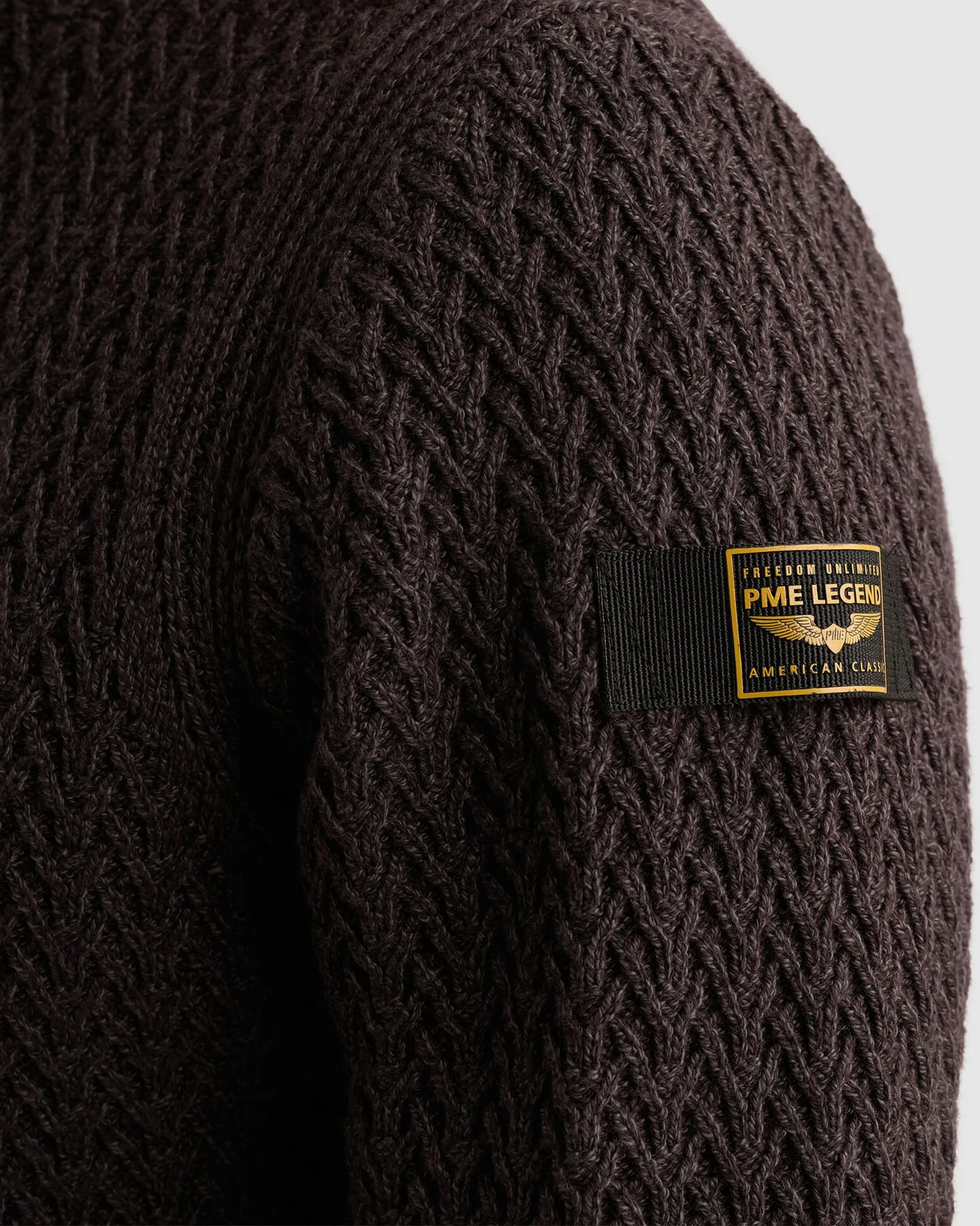 PME Legend Trui ronde hals Paars 113234-001-L
