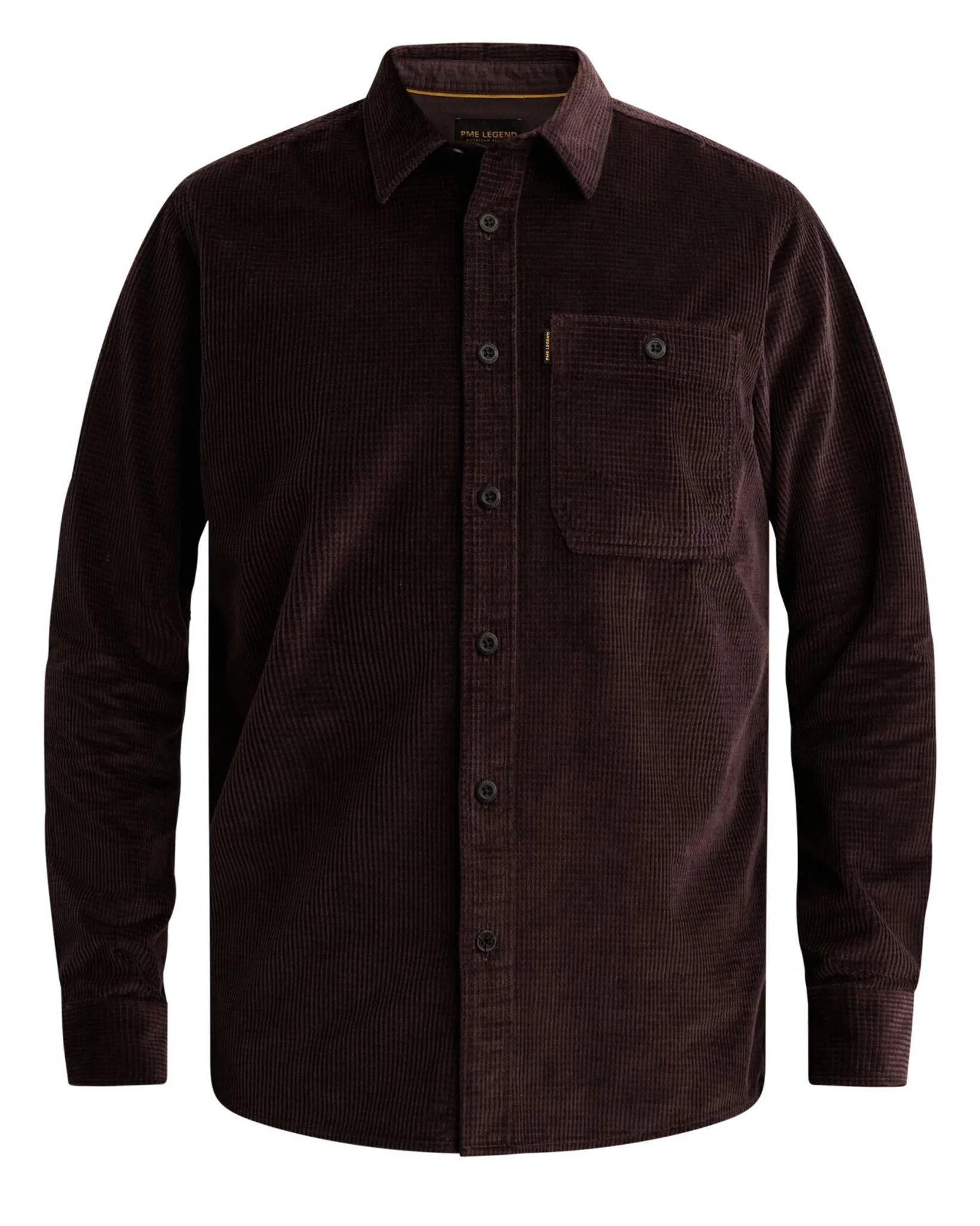 PME Legend Casual overhemd Paars 113241-001-L