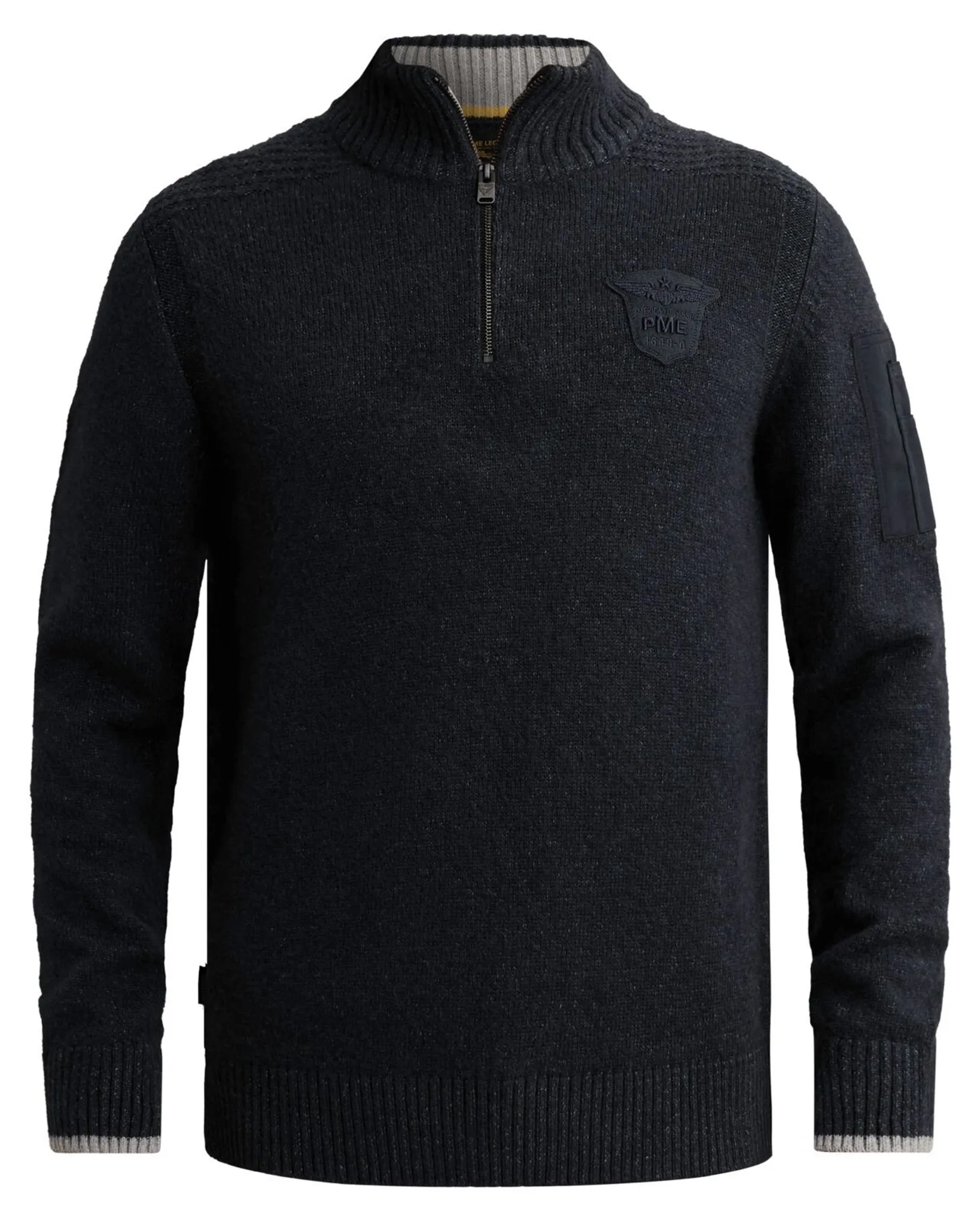 PME Legend Trui ronde hals Blauw 113242-001-L