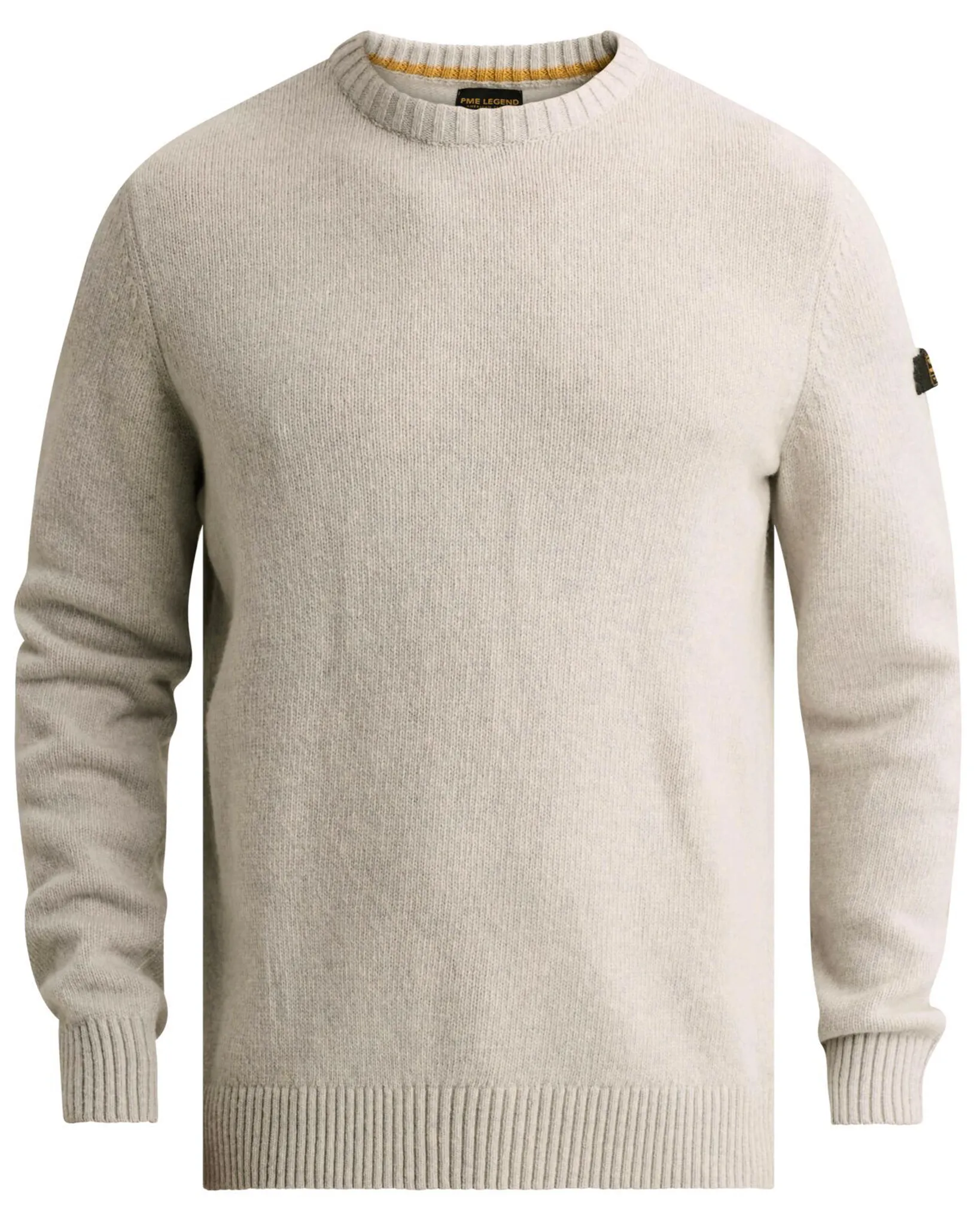 PME Legend Trui ronde hals Wit 113276-001-L