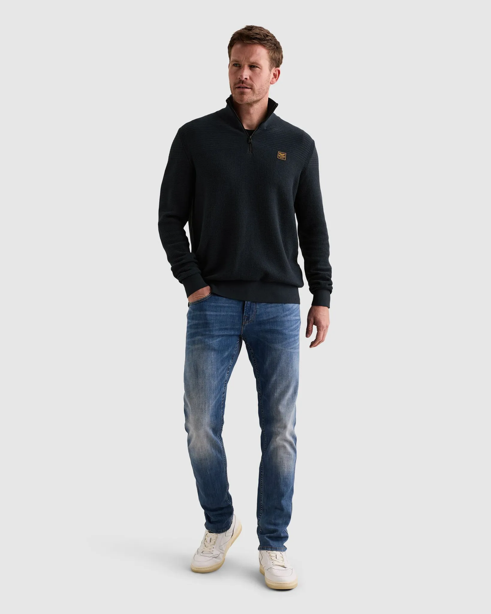 PME Legend Schipperstrui Blauw 113280-001-L