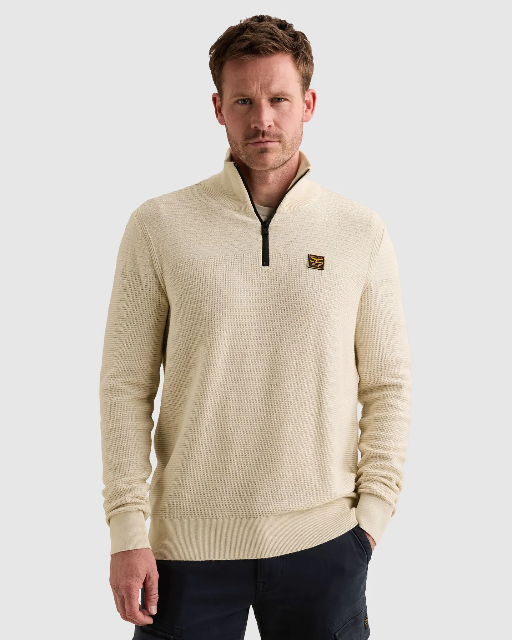 PME Legend Schipperstrui Wit 113281-001-L
