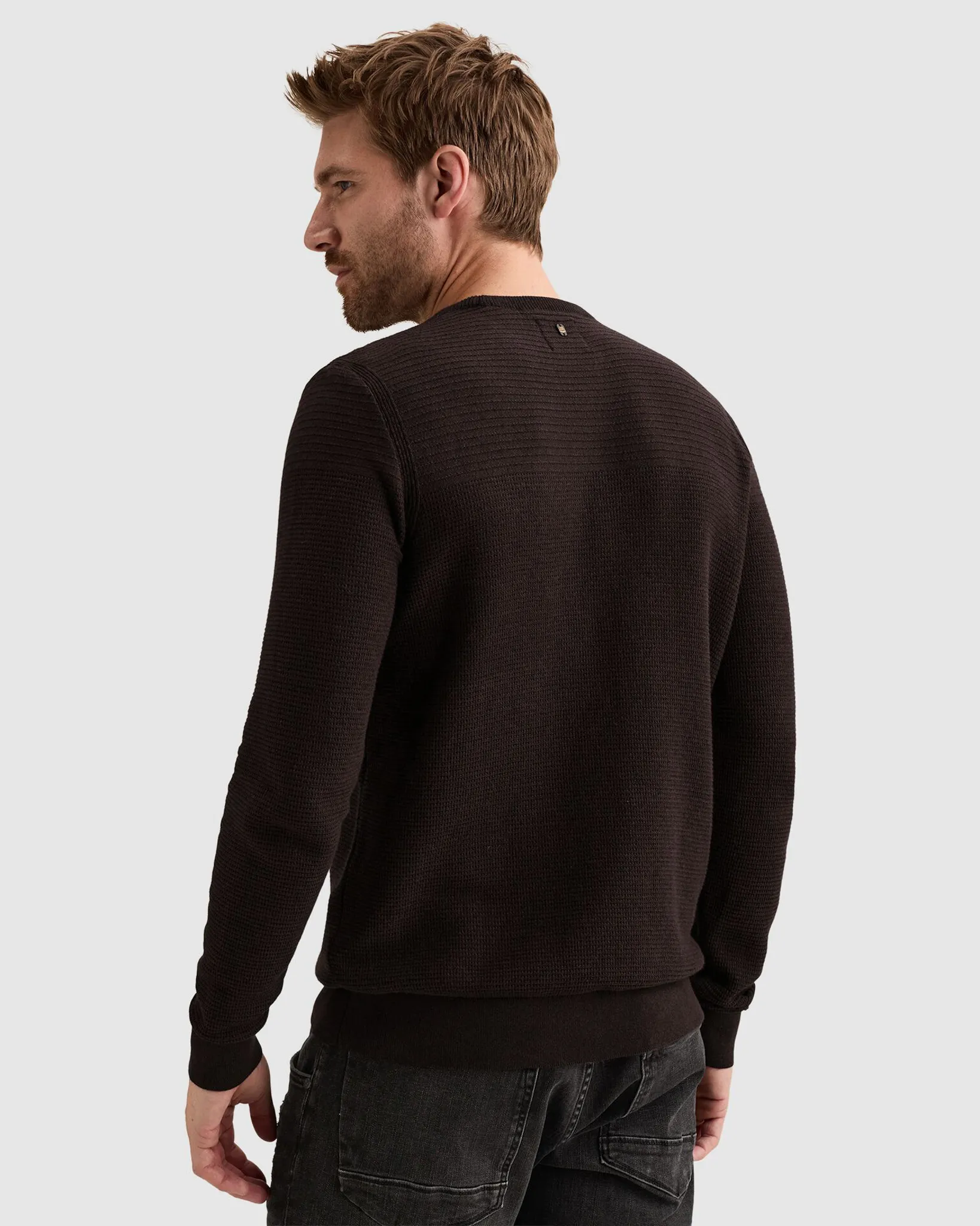 PME Legend Trui ronde hals Paars 113282-001-L