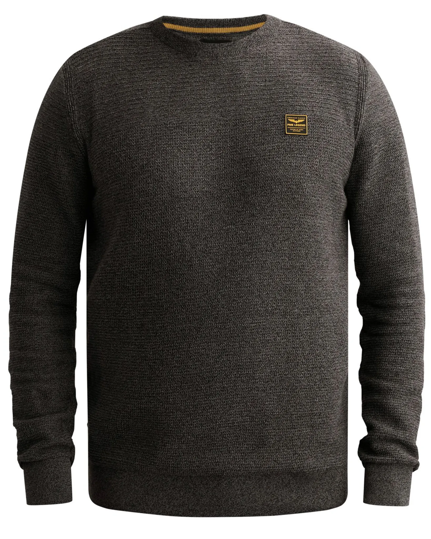 PME Legend Trui ronde hals Zwart 113285-001-L