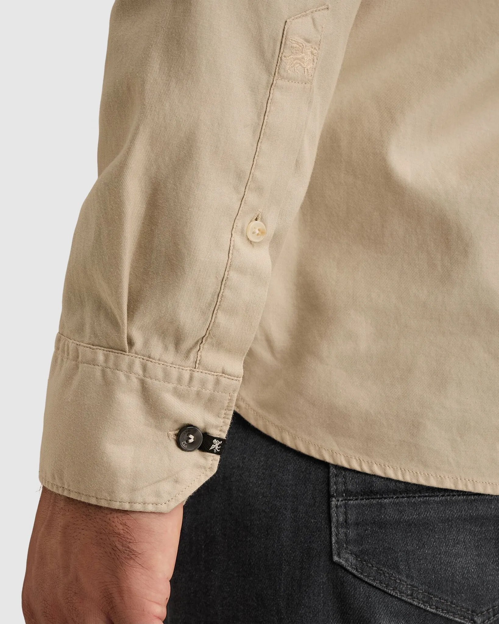 Vanguard Casual overhemd Zilver 113309-001-L