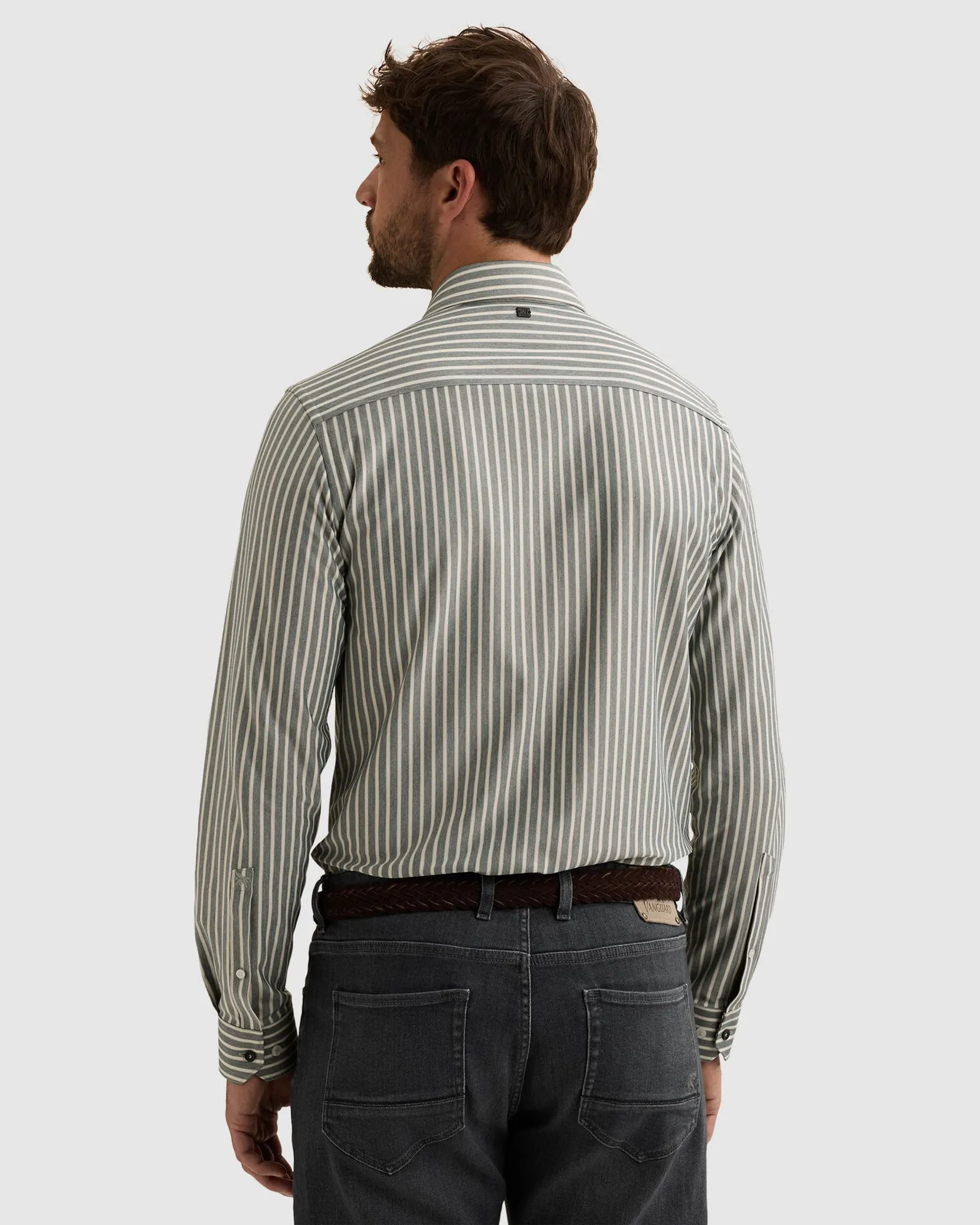 Vanguard Casual overhemd Blauw 113310-001-L