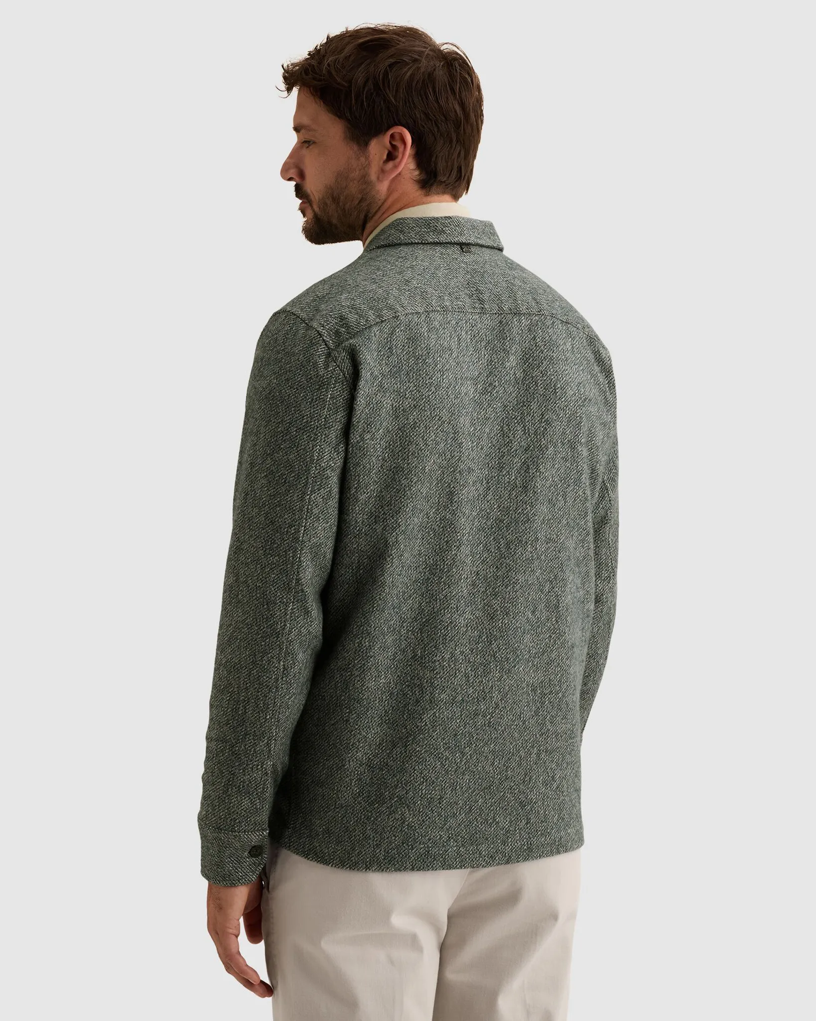 Vanguard Casual overhemd Donker groen 113311-001-L