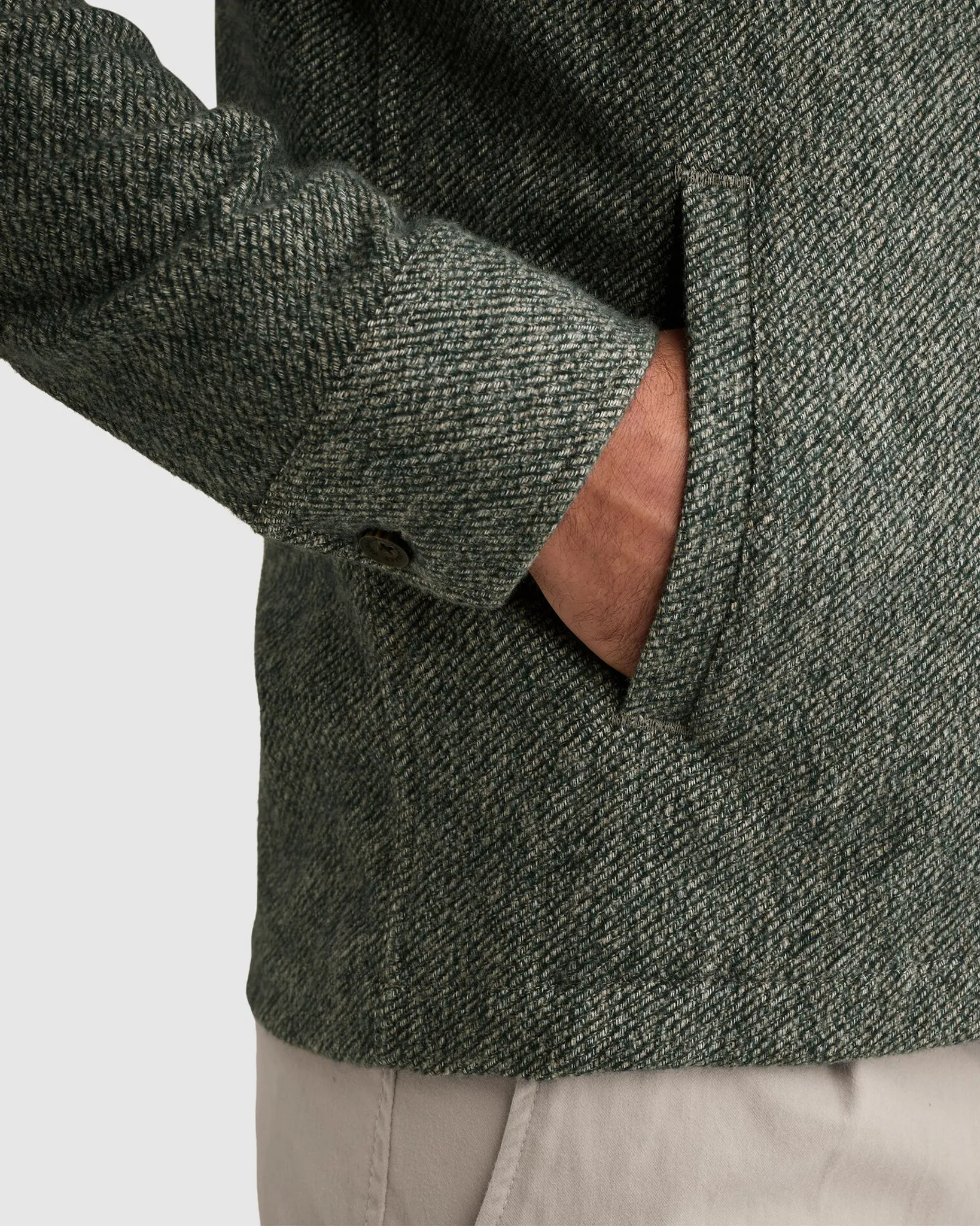 Vanguard Casual overhemd Donker groen 113311-001-L