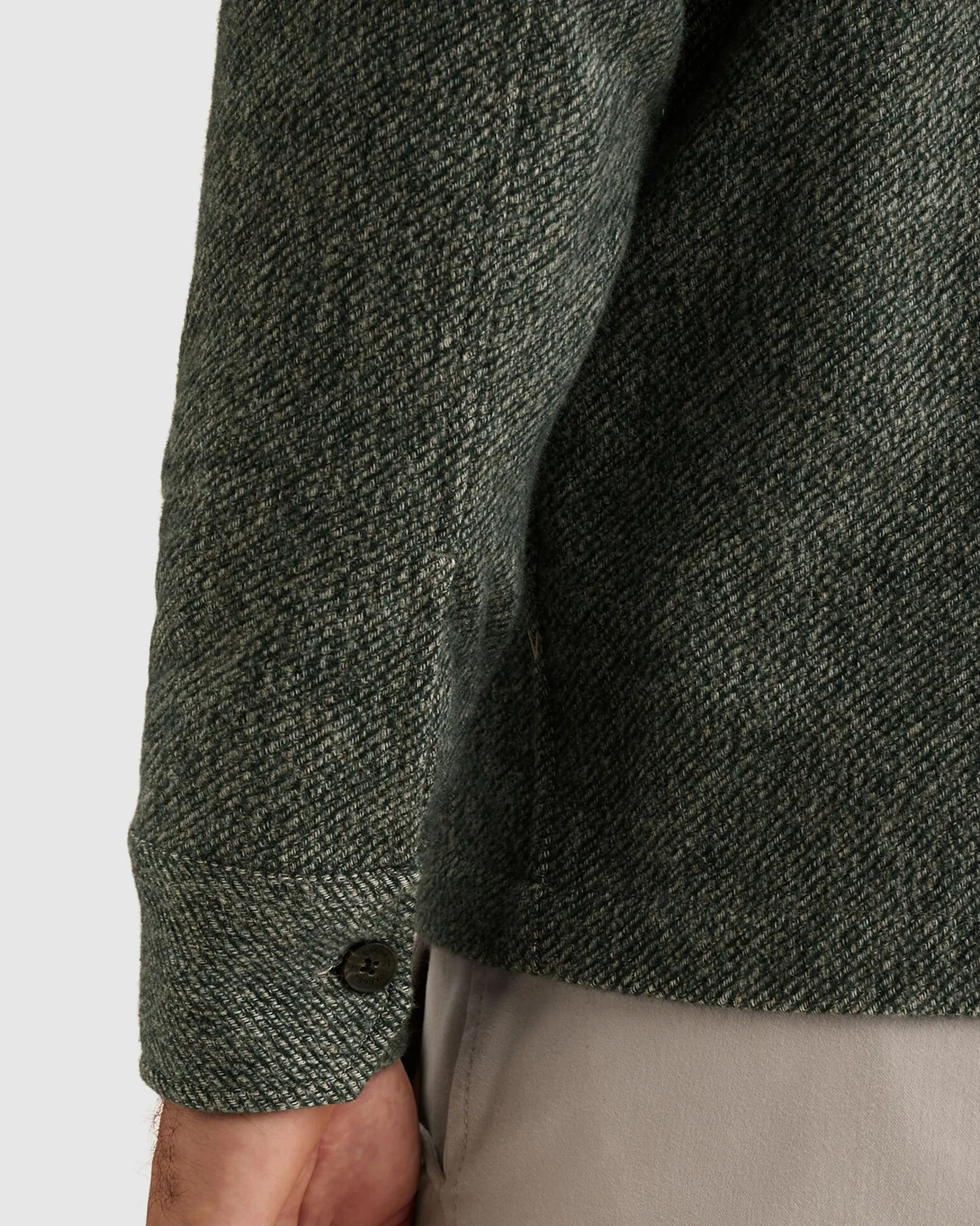 Vanguard Casual overhemd Donker groen 113311-001-L