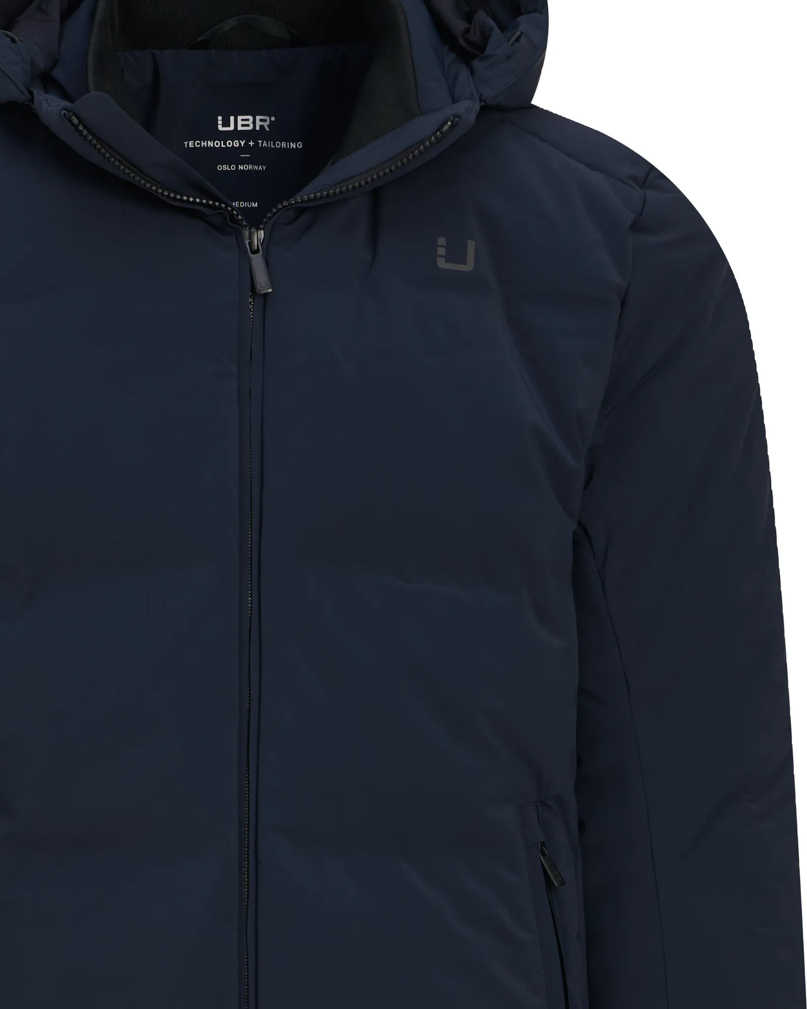 UBR Bold Gewatteerde Jas Blauw 113386-001-L
