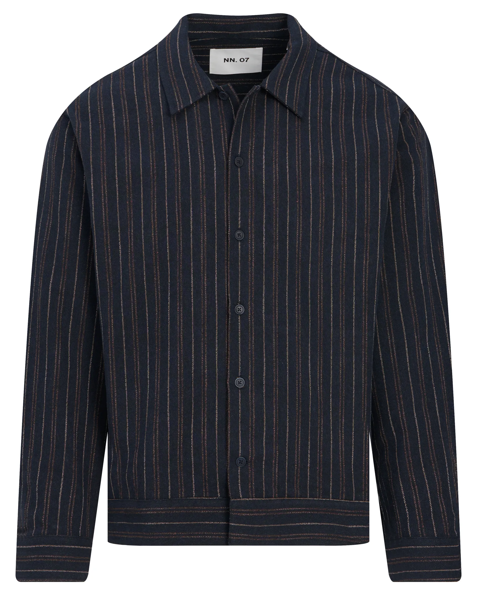 NN07 Reed Overshirt Donker blauw 113437-001-L